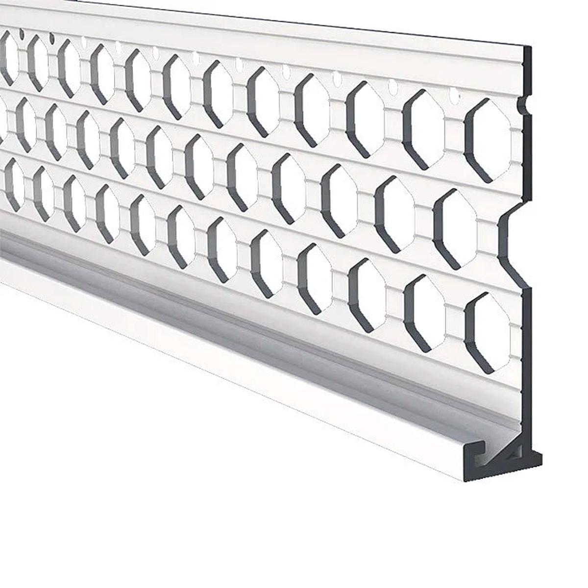 2 COAT PLASTIC ANGLE BEAD 25MTR