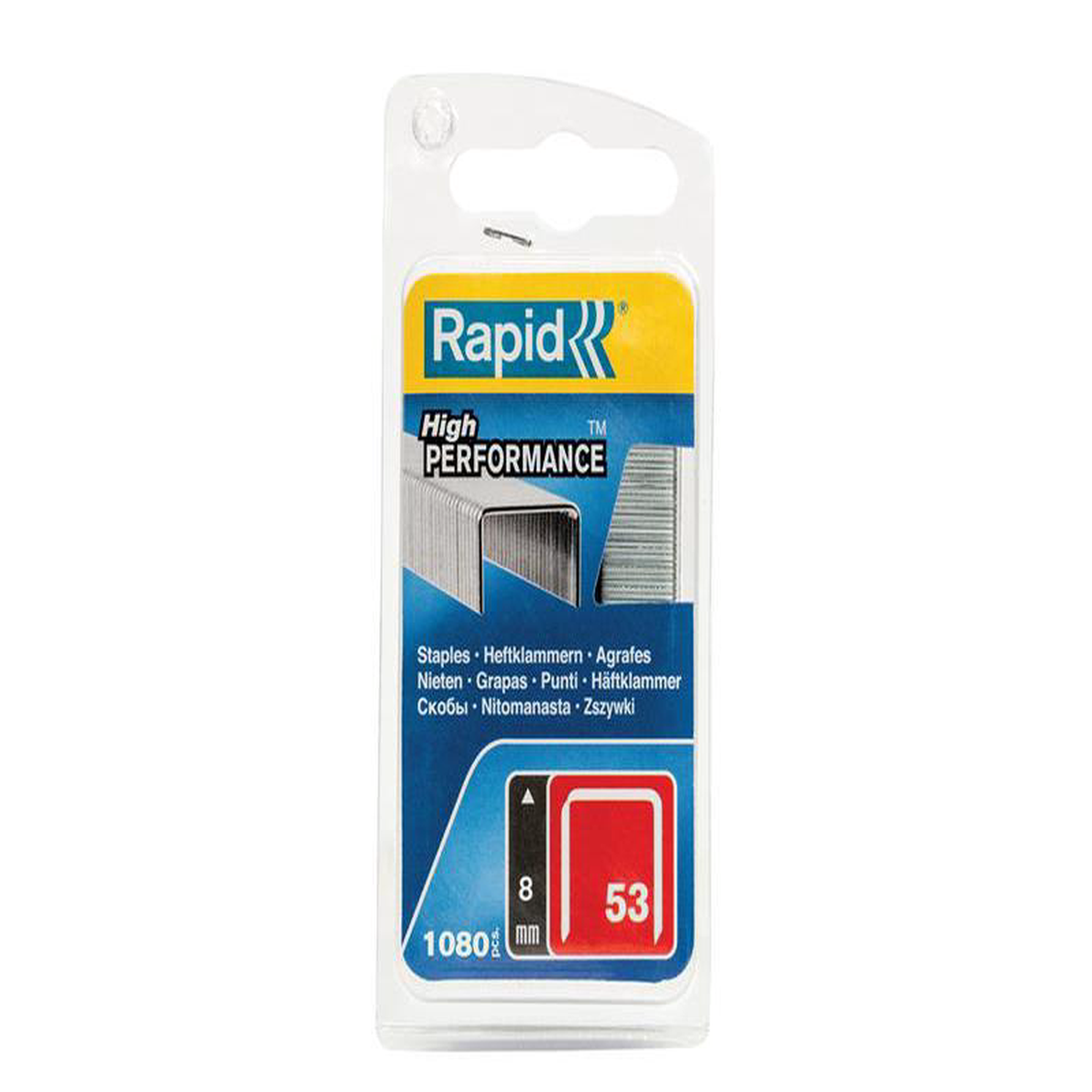 538B 8mm Galvanised Staples (Pack 1080)
