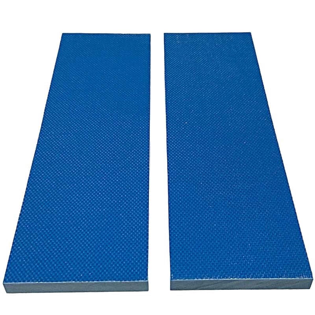 FINE TEXTURE PEEL PLY G10- COBALT BLUE- Knife Handle Scales
