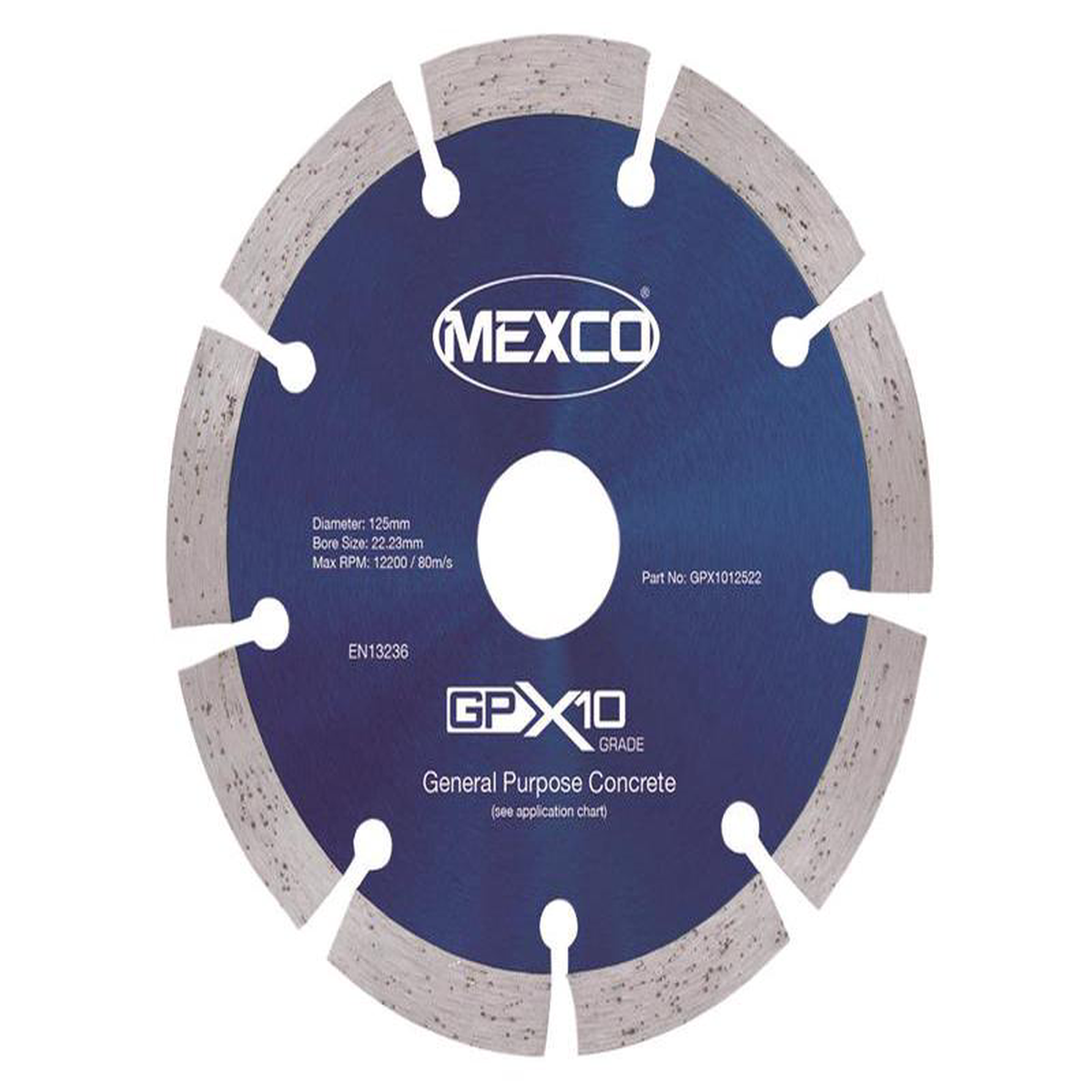 GP Concrete Diamond Blade 125 x 22mm