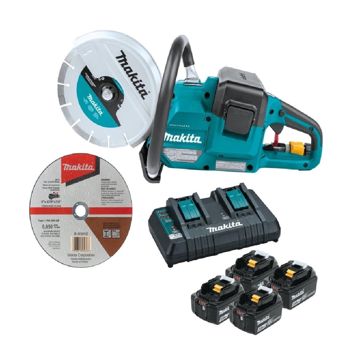 Makita XEC01PT1 Brushless Power Cutter Kit 18 V Battery
