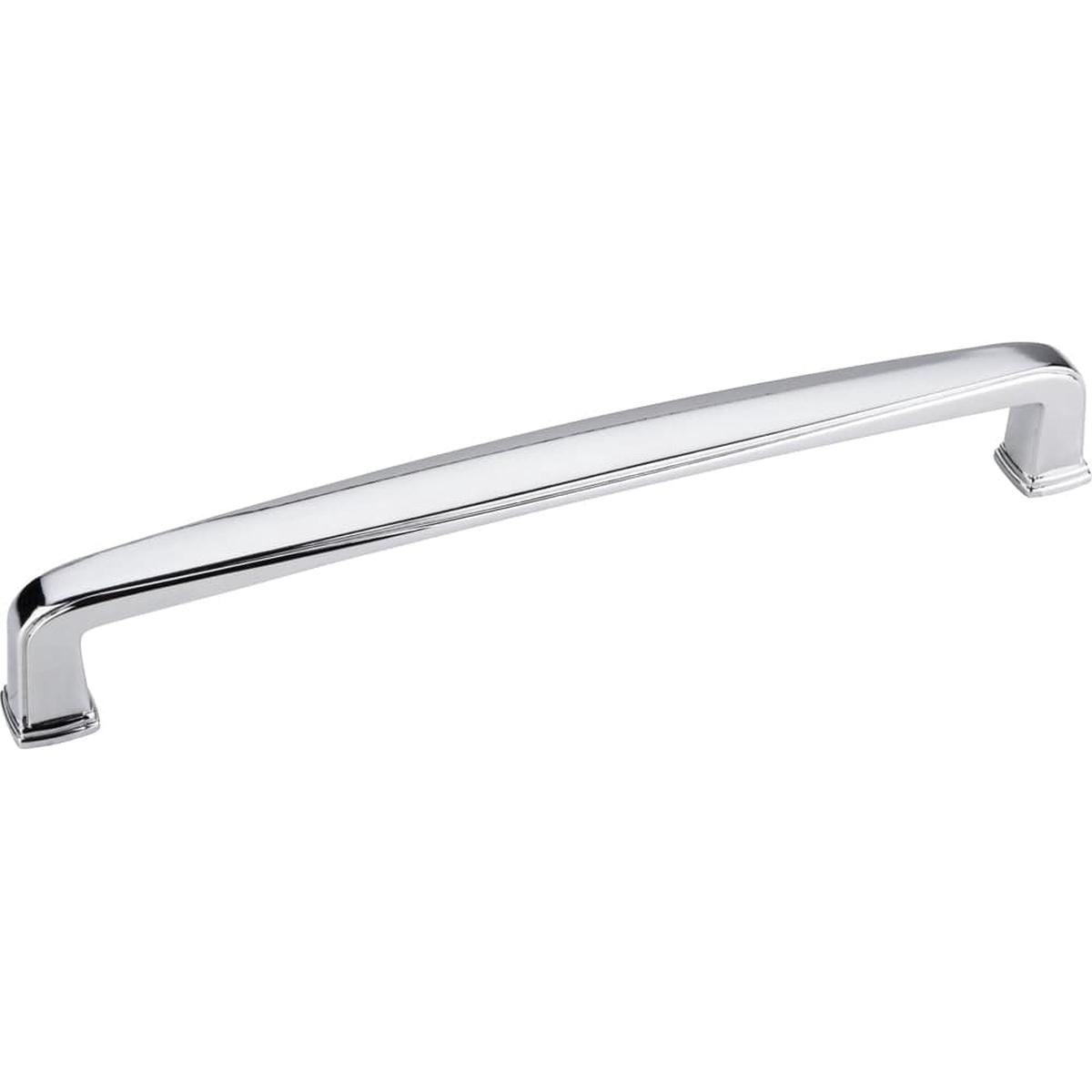 Milan 1 Plain Square Pull 160 mm CC Polished Chrome