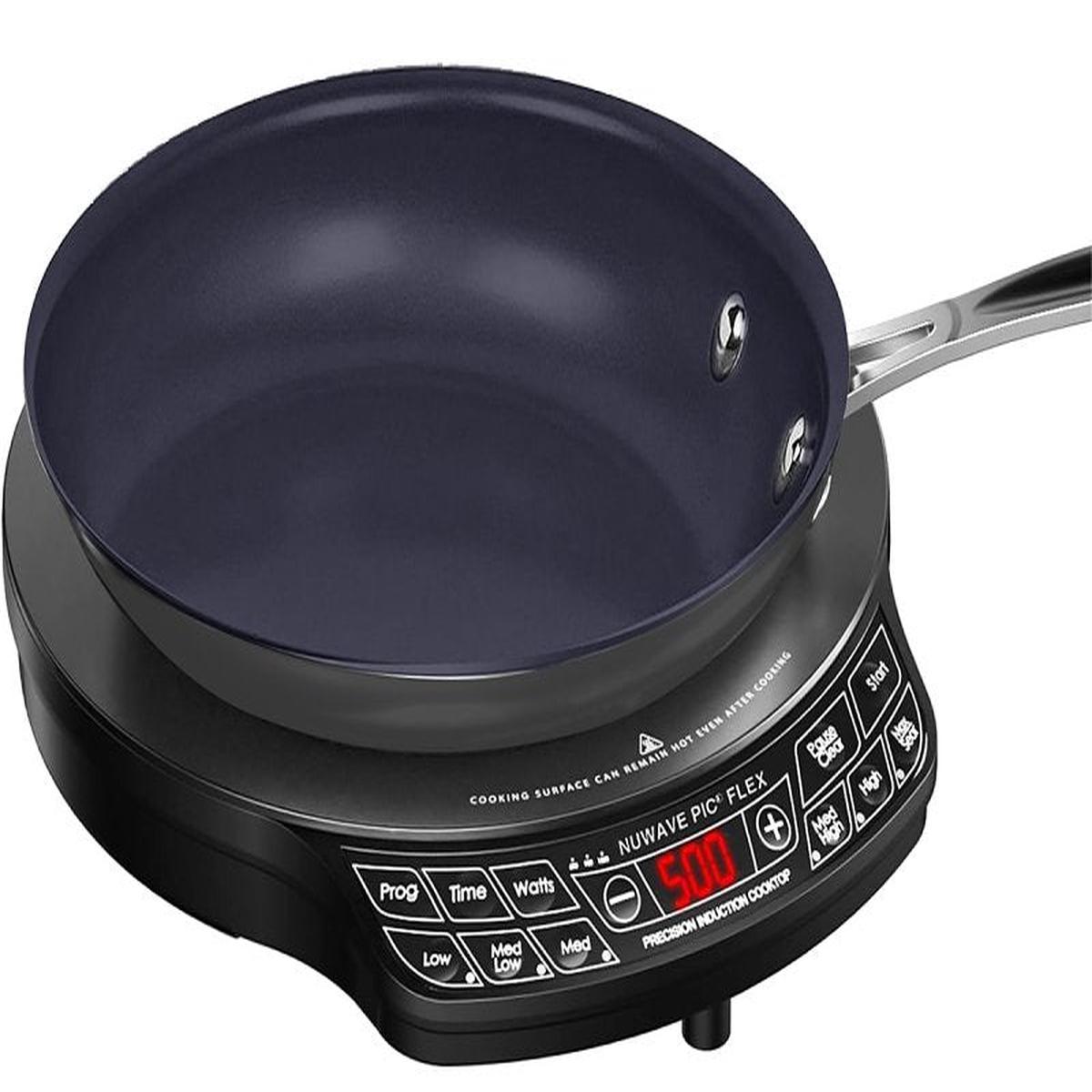 Nuwave PIC Flex 30531 Precision Induction Cooktop 9 in Cooktop 1300 W Black 10-14 in OAW 2-14 in OAH
