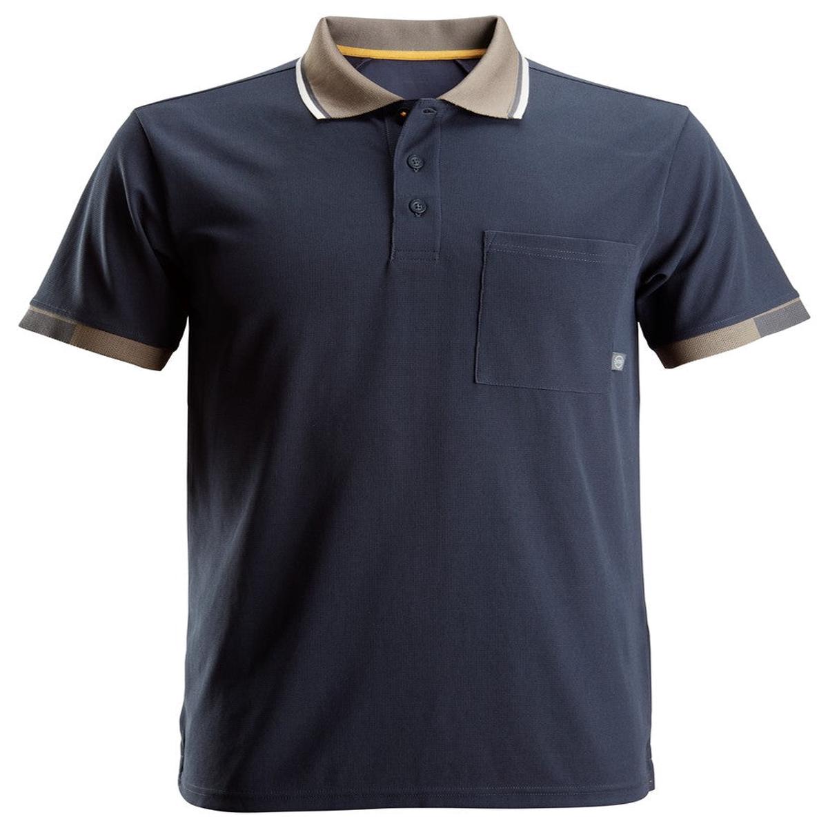 Snickers AllroundWork 375 Short Sleeve Polo Shirt - Navy (2724)