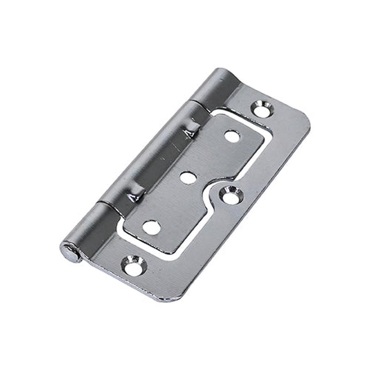 TIMCO Hurlinge Hinges Fixed Pin (104) Steel Polished Chrome 8211 101 x 66