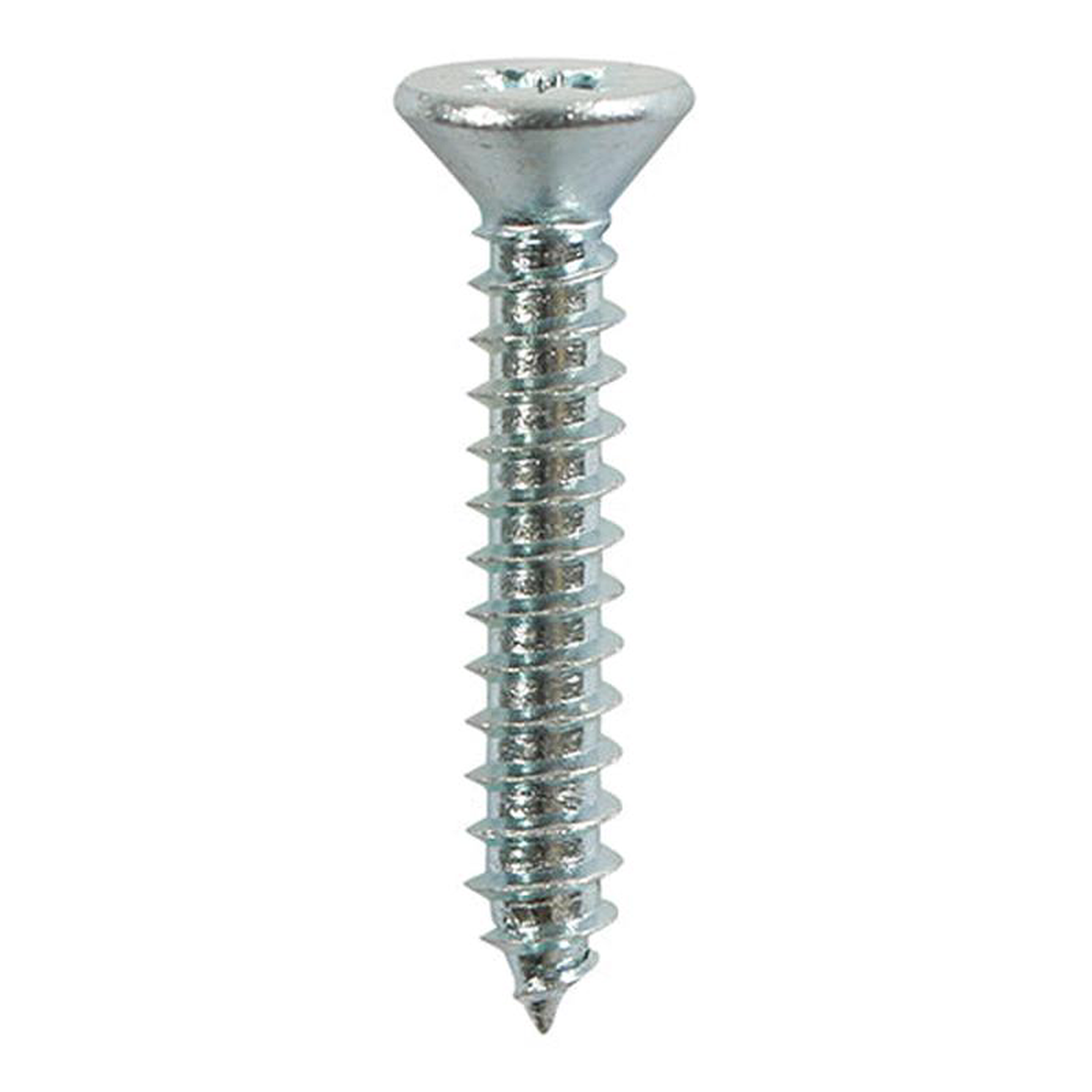 TIMCO Self-Tapping Countersunk Silver Screws 8211 6 x 34