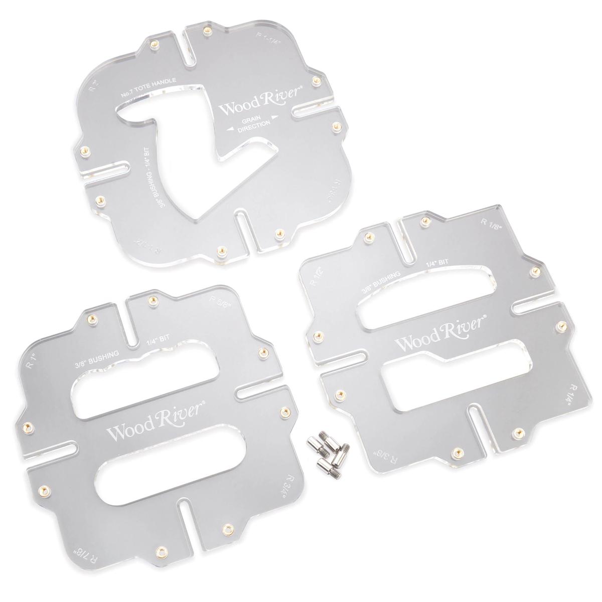 Corner Radius Router Jig Template Set – 3 Piece