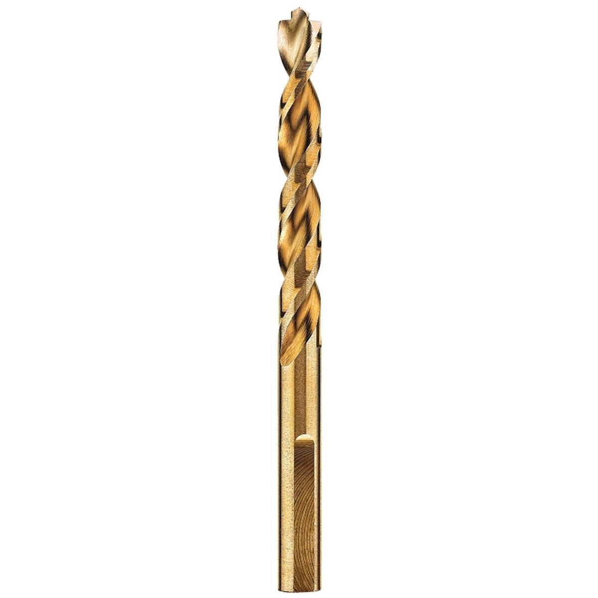 DEWALT DWA1216 Drill Bit 14 in Dia 4 in OAL Parabolic Flute 3-Flat Shank