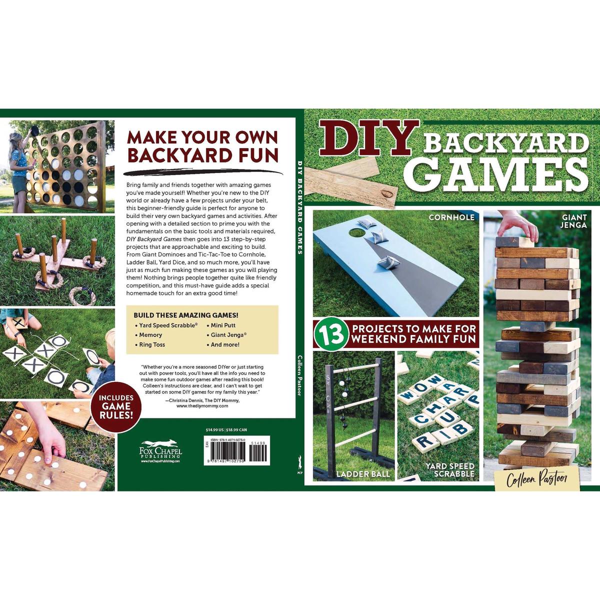 DIY Backyard games - 13 Projects to Make for Weekend Family Fun