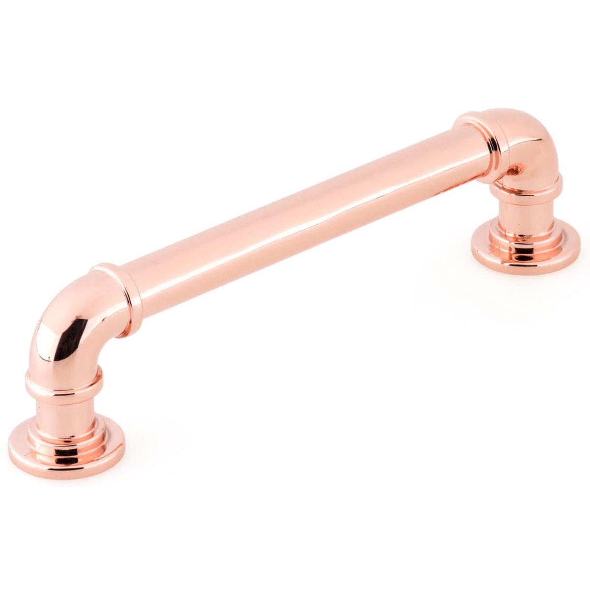 Eclectic Pull – 5-116 Center-to-Center – Polished Copper