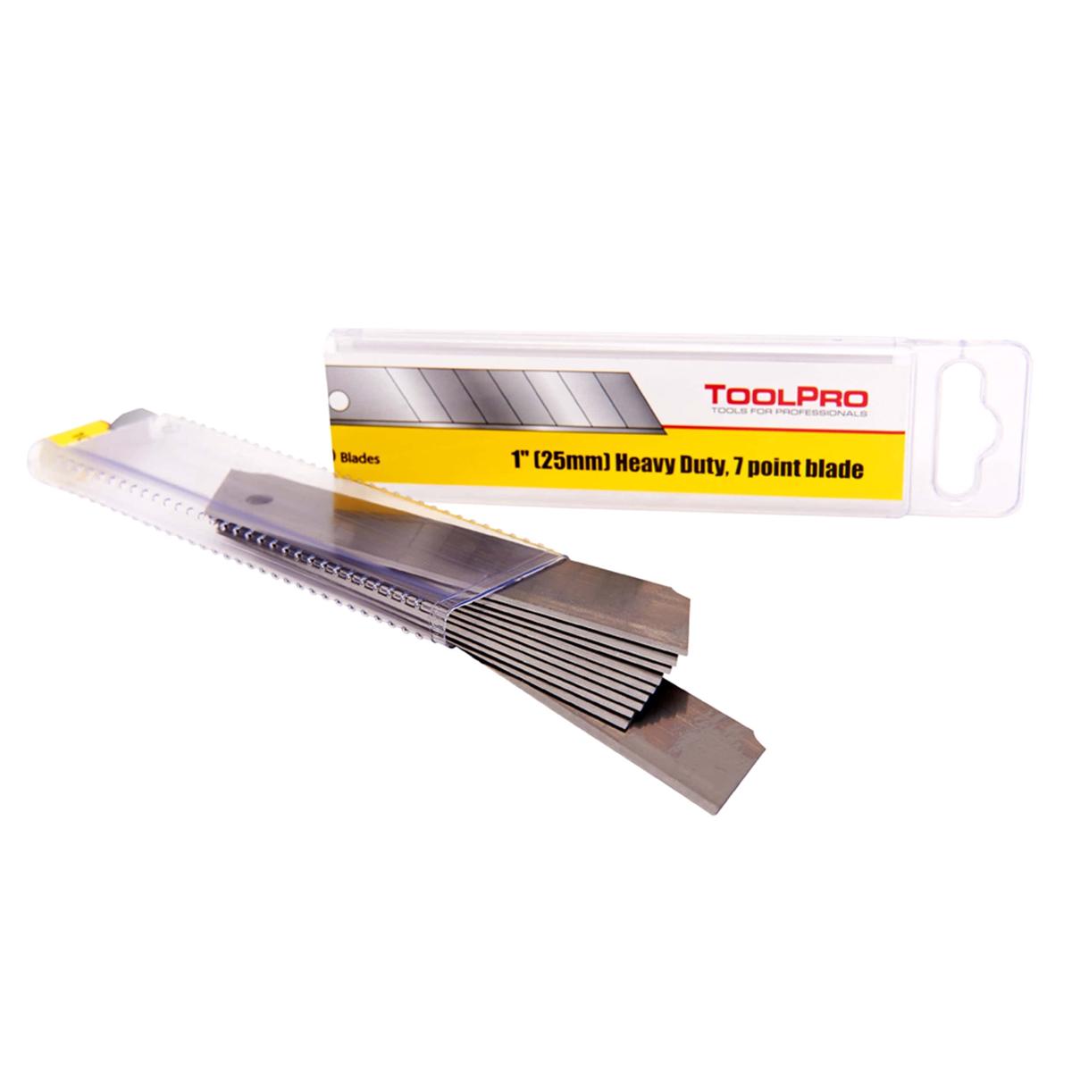 Snap Knife Blades 1 x 7mm Thick Heavy Duty 10-Pack
