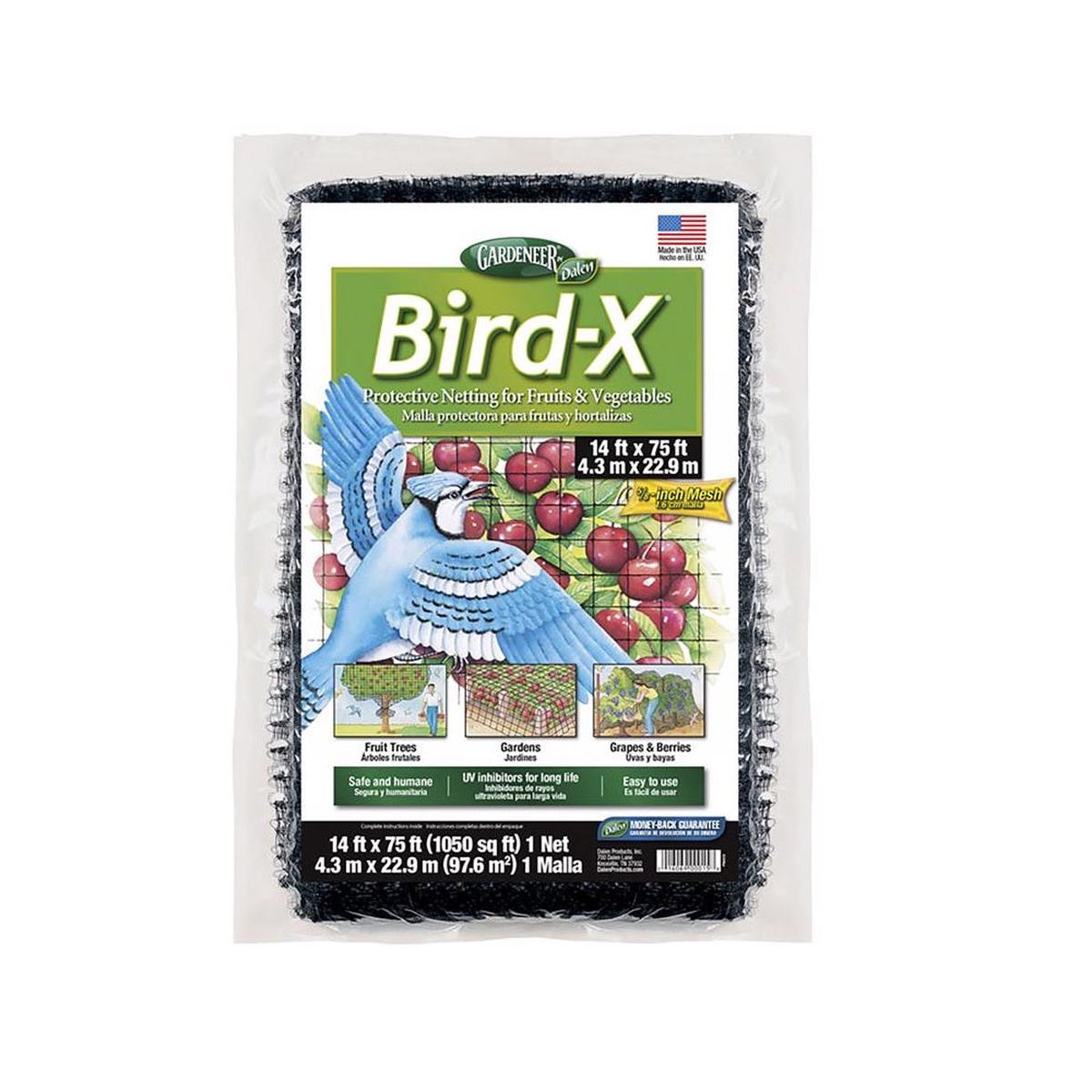 Gardeneer BN-5 Bird-X Bird Netting 14 Feet x 75 Feet
