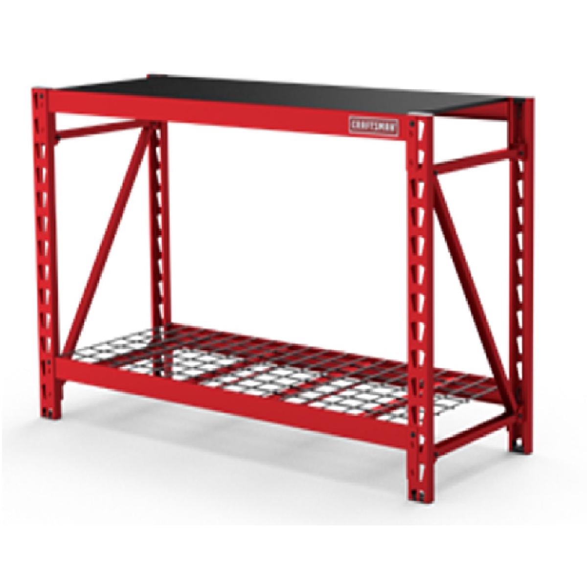 Craftsman 94772 Metal Shelving Unit Red