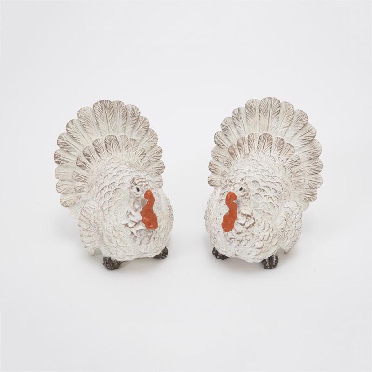 Gerson 2695770 Harvest Turkey Tabletop Decor 5 inches