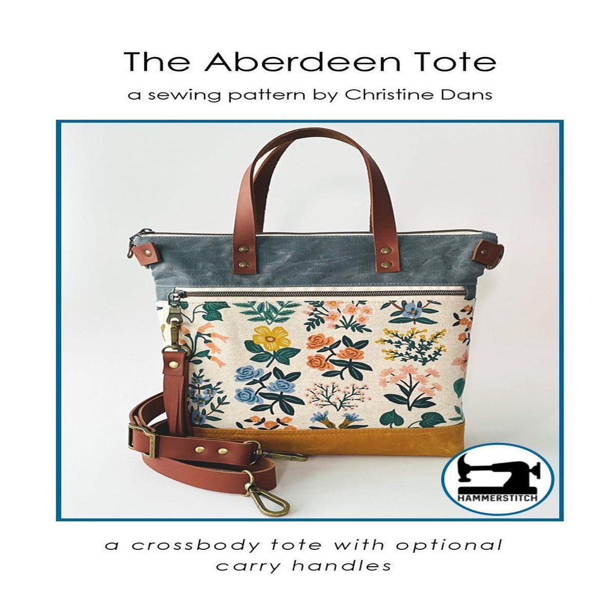 The Aberdeen Tote by Hammerstitch (Printed Paper Pattern)