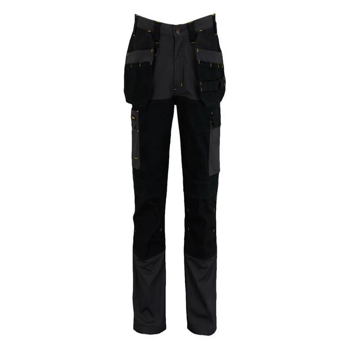 Dixon Slim Fit Trousers GreyBlack Waist 34in Leg R