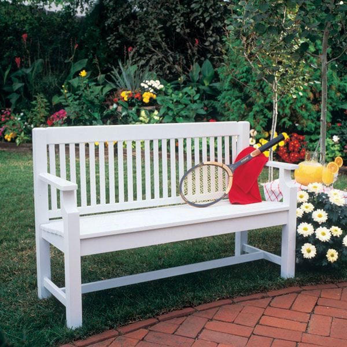 Woodworking Project Paper Plan to Build Sittin Pretty Settee