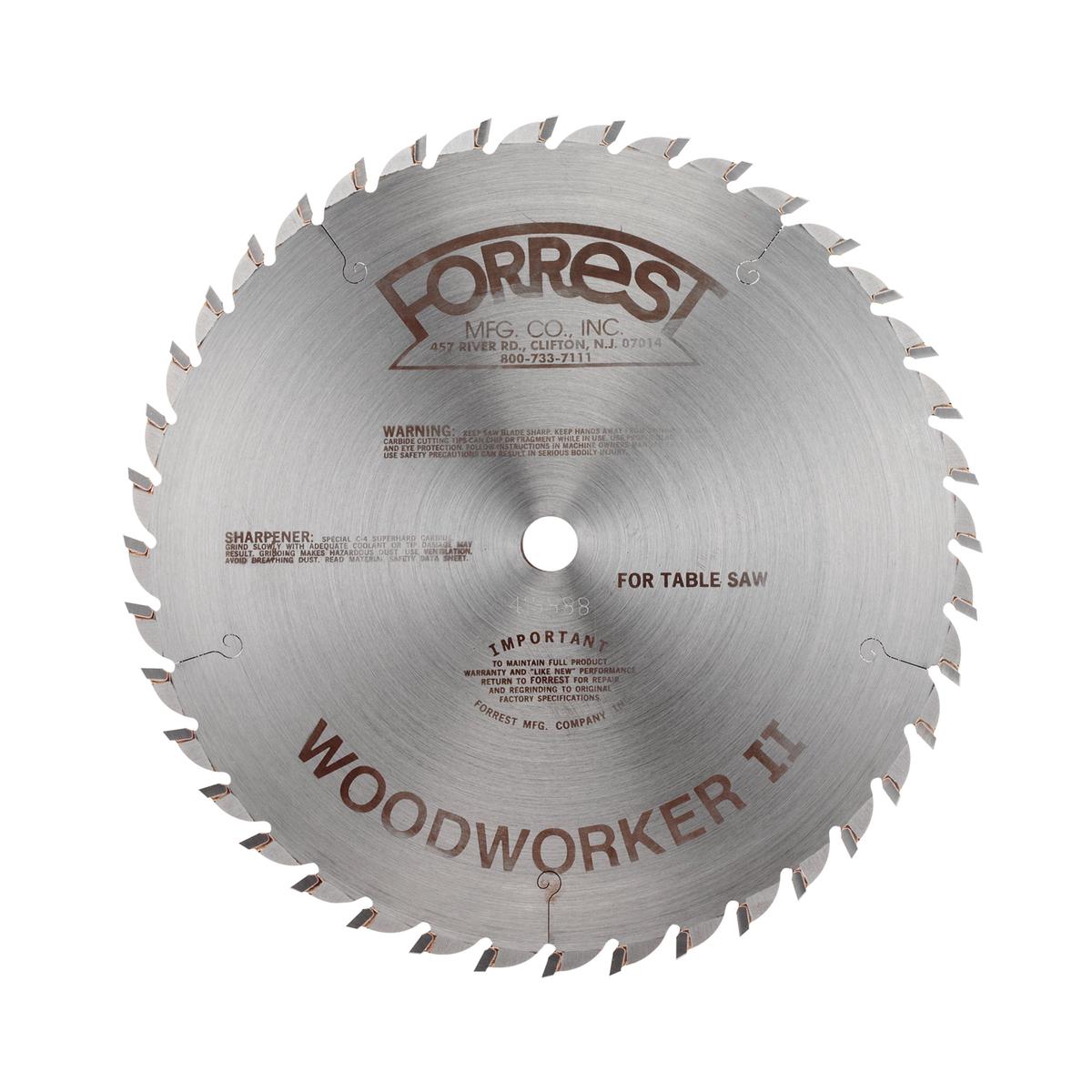 WW10307125 Woodworker II Carbide Tipped Circular Saw Blade 10 x 30 Tooth