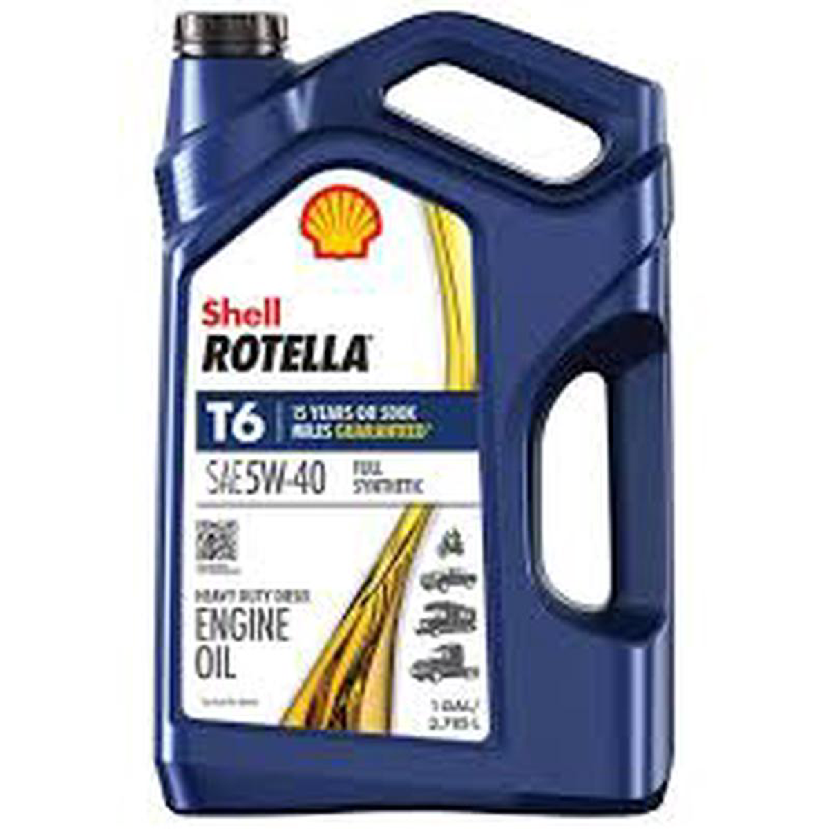 SHELL OIL 8211 ROTELLA T6 SAE 5W-40 DEISEL 8211 550045347