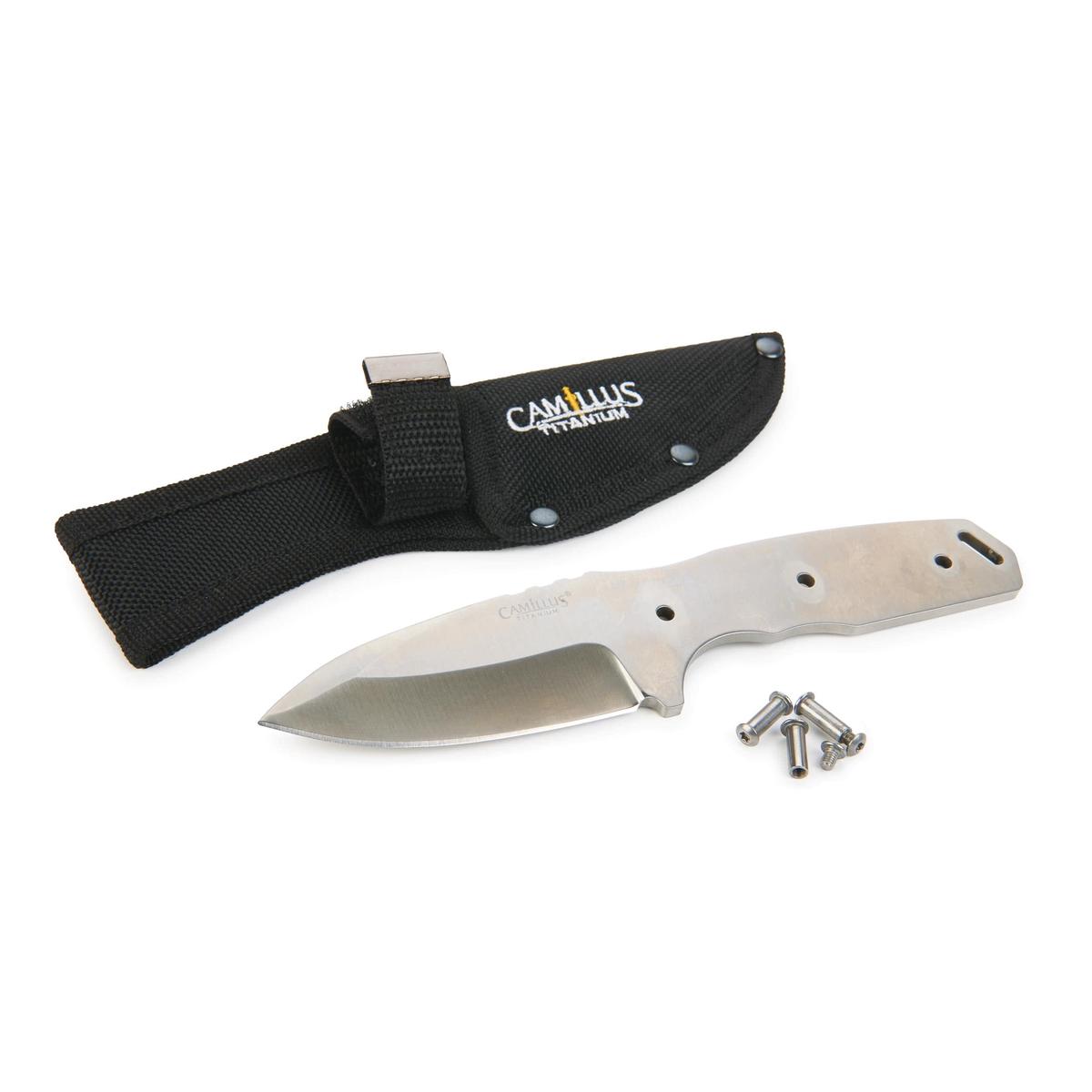 Bullnose Fixed Blade Knife for Hunting and Fishing – 7-316 – Unfinished Kit