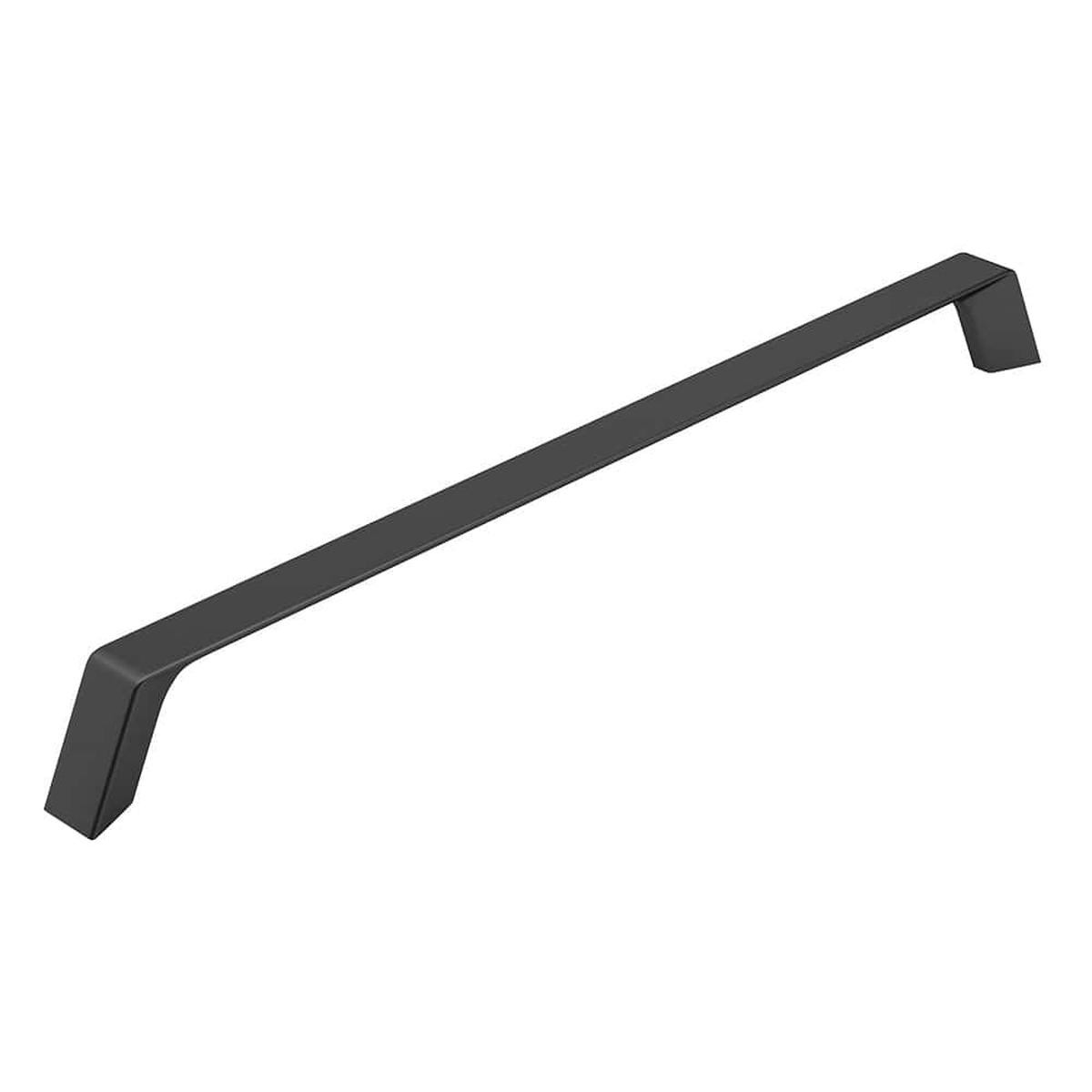 Contemporary Pull - 10-18 Center-to-Center - Matte Black