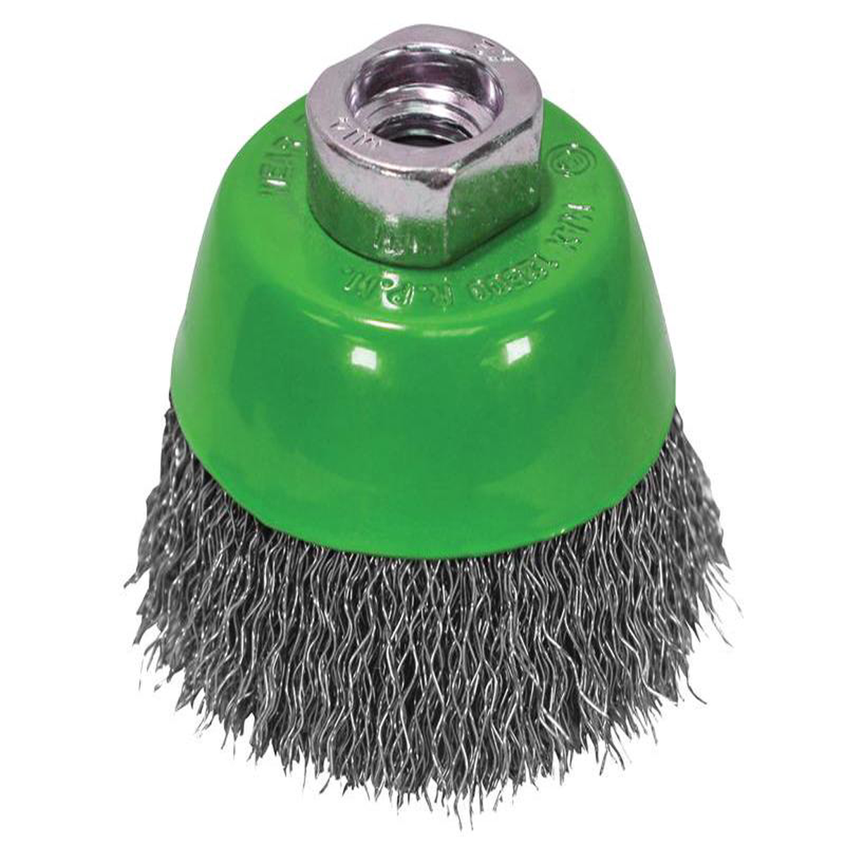 Wire Cup Brush 75mm M14x2 030mm Stainless Steel Wire