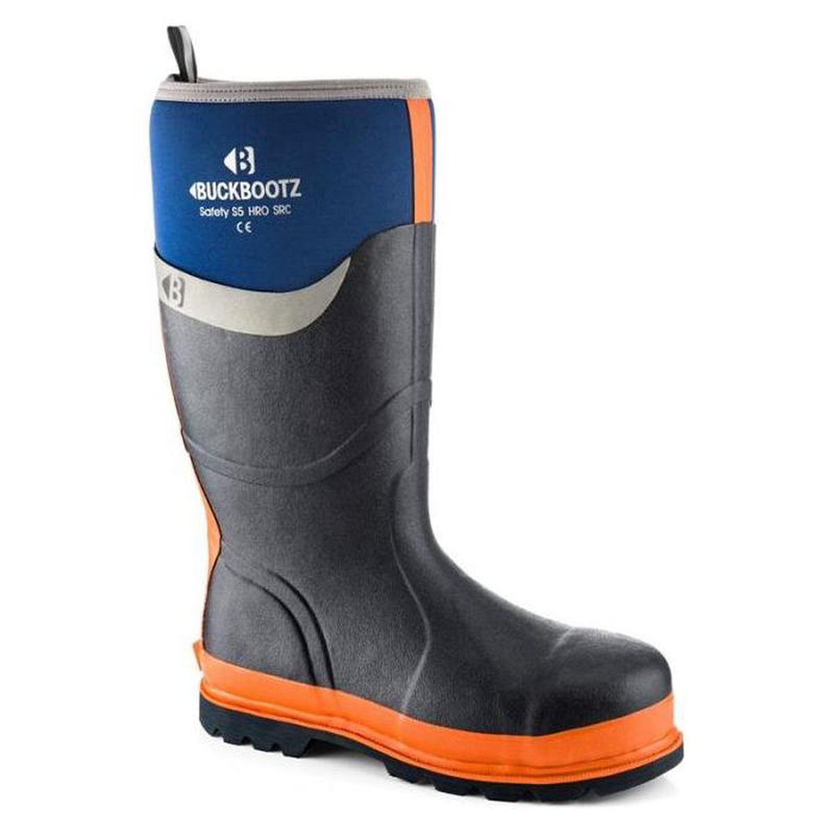 Buckler Safety Buckbootz Blue Waterproof Steel Toe Work Boots BBZ6000BL