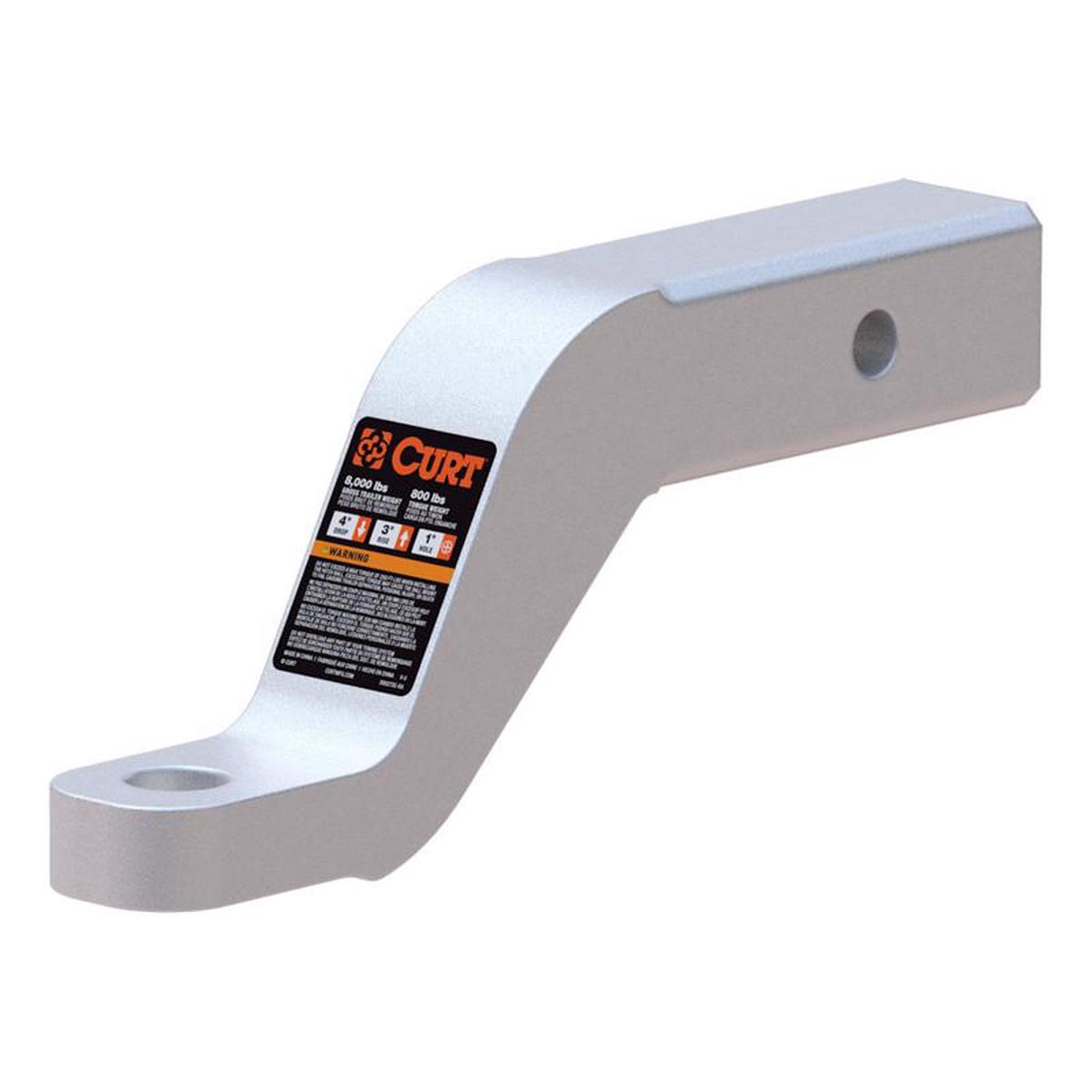 Curt 45361 Ball Mount Silver Aluminum