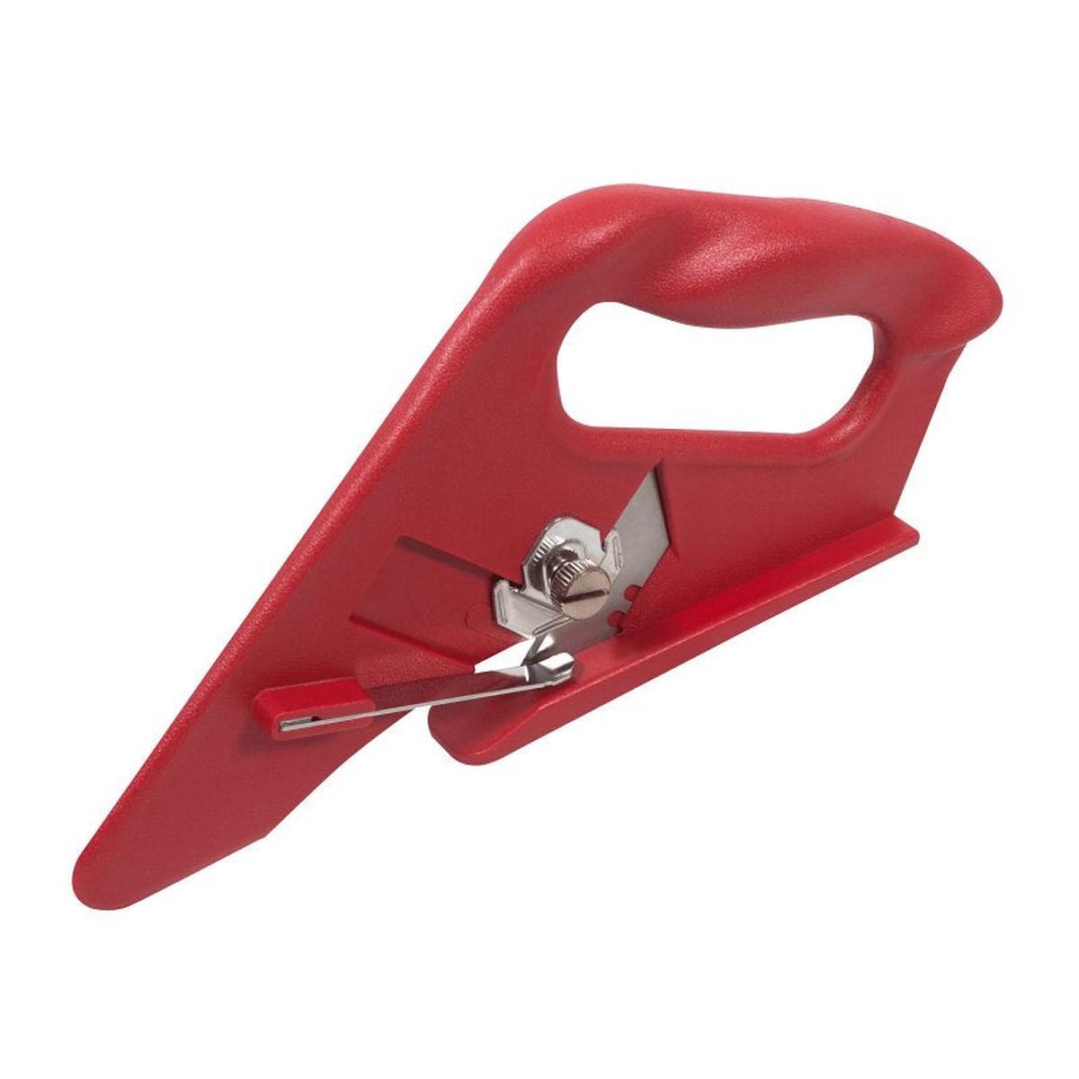 Roberts 10-154-3 Universal Seam Cutter Slotted Blade Steel Blade Red Handle