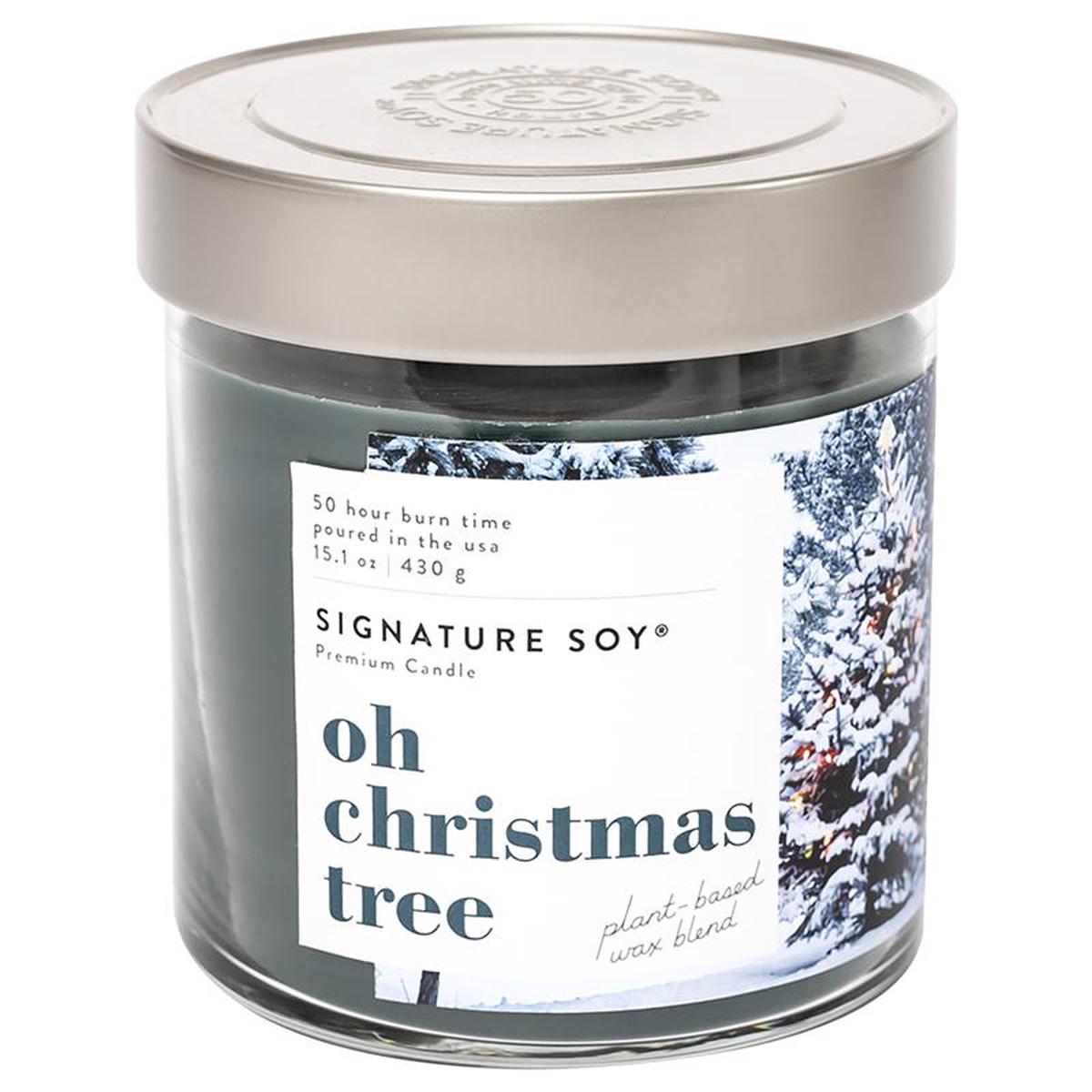 Signature Soy 16289117000 Candle Oh Christmas Tree Scent 151 Ounce
