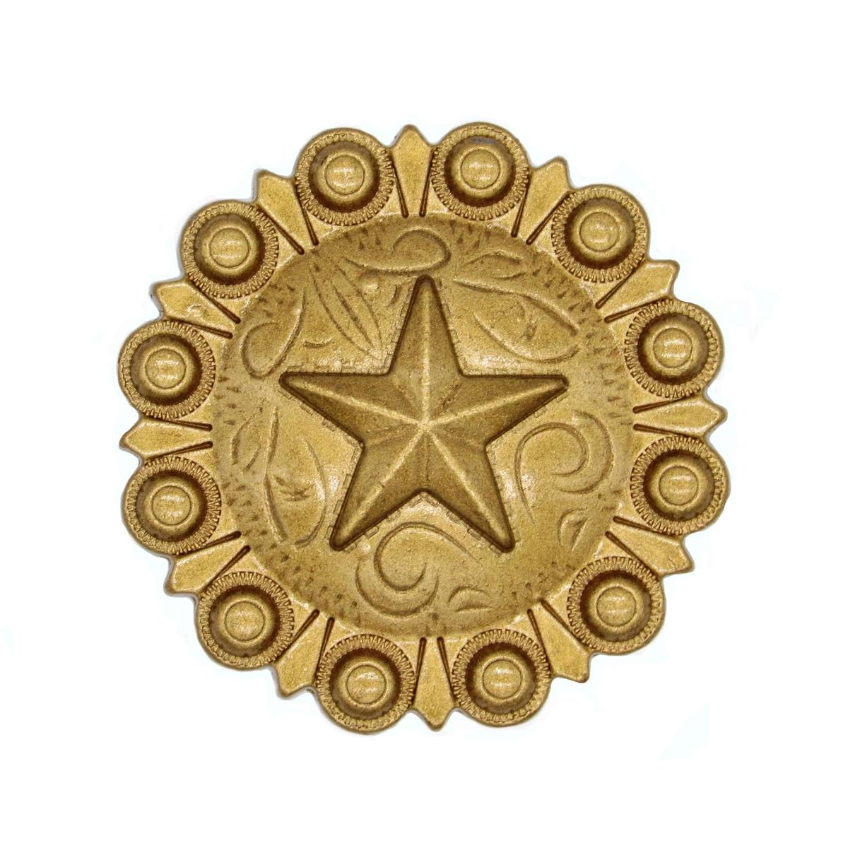 Star Conch Knob Lux Gold