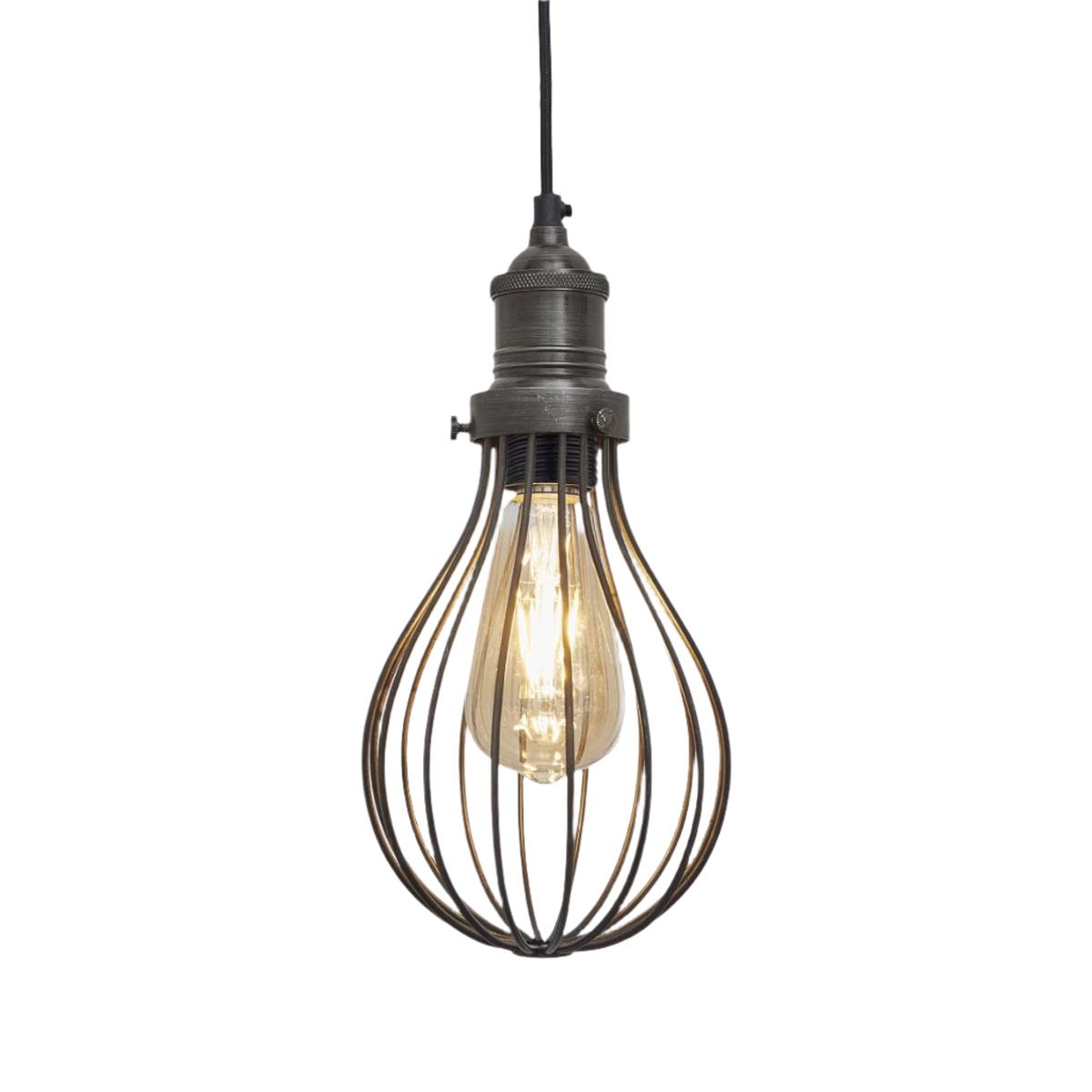 Brooklyn Balloon Cage Pendant – 6 Inch