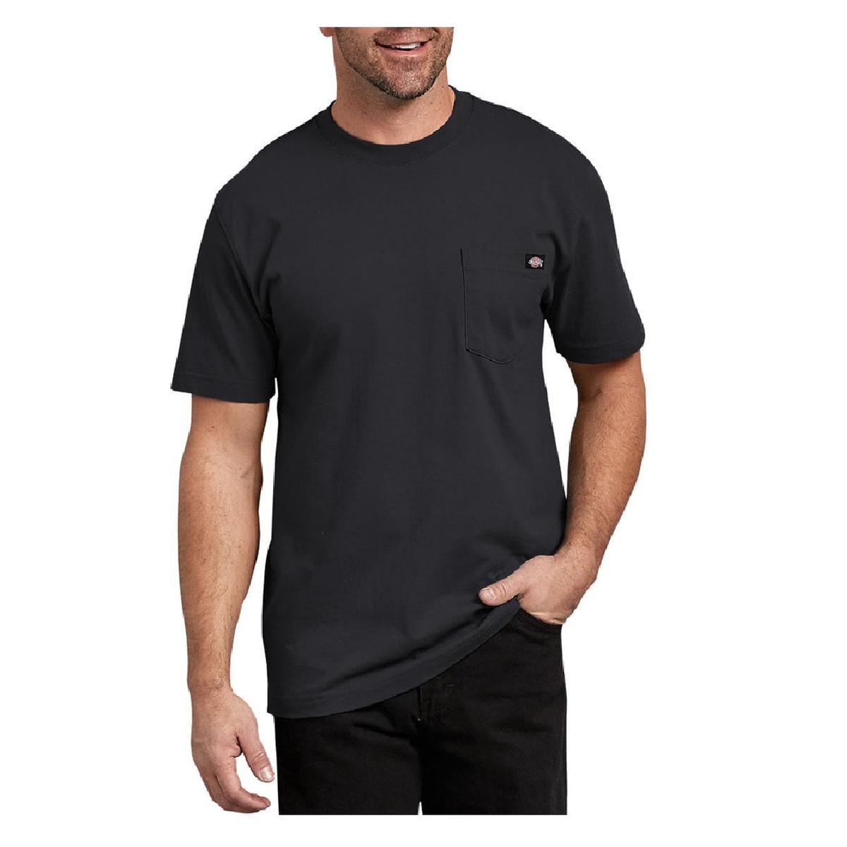 Dickies WS450BKL Tee Shirt Large Black