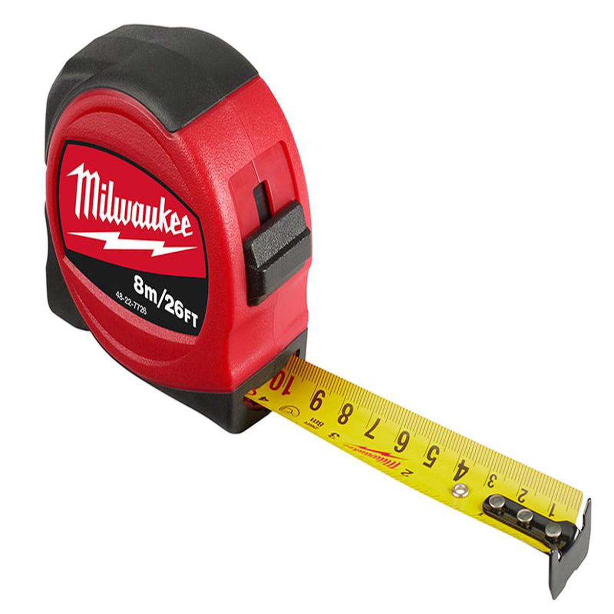 Slimline Tape Measure 8m26ft (Width 25mm)