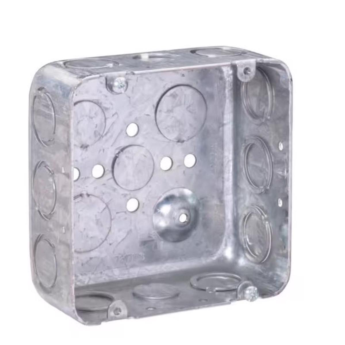 Southwire 72171-S-UPC New and Old Work Square Electrical Box Steel