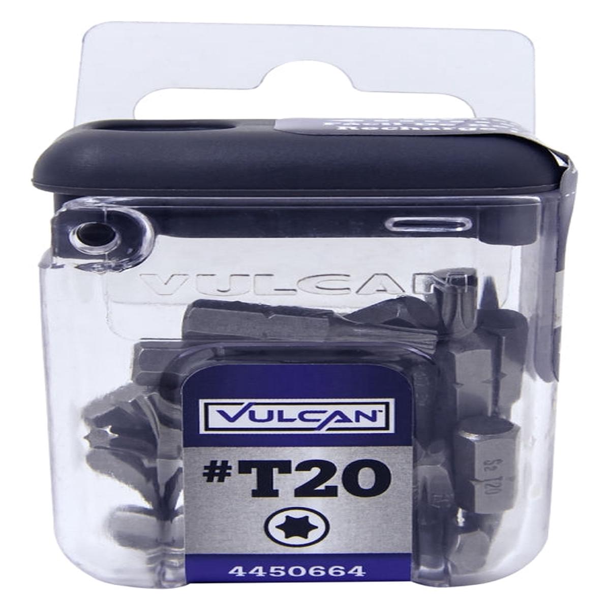 Vulcan 307431OR Screwdriver Bit Hex Shank S2 Chrome Molybdenum Steel