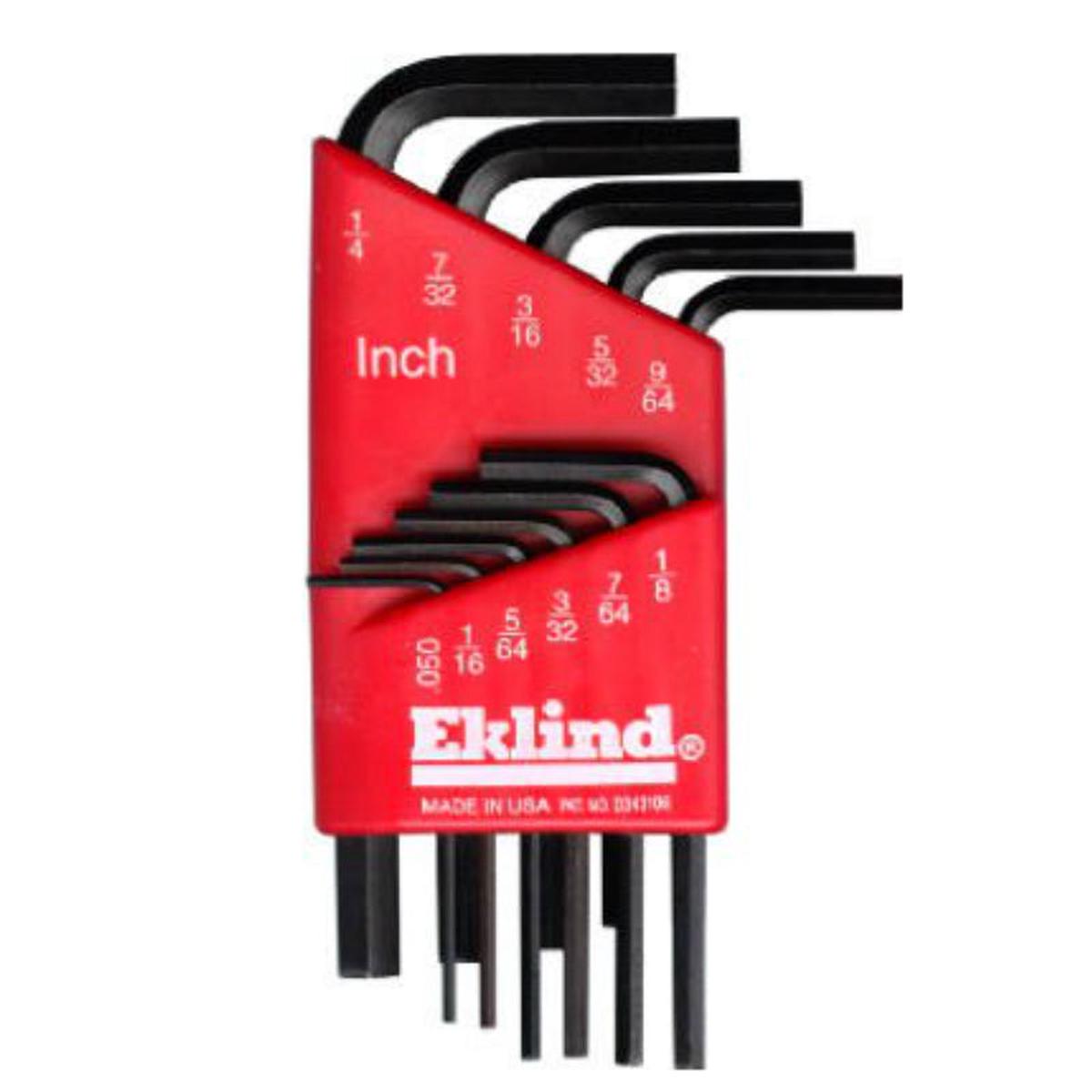 Eklind 10111 Short Arm Hex Key Set 11 Piece