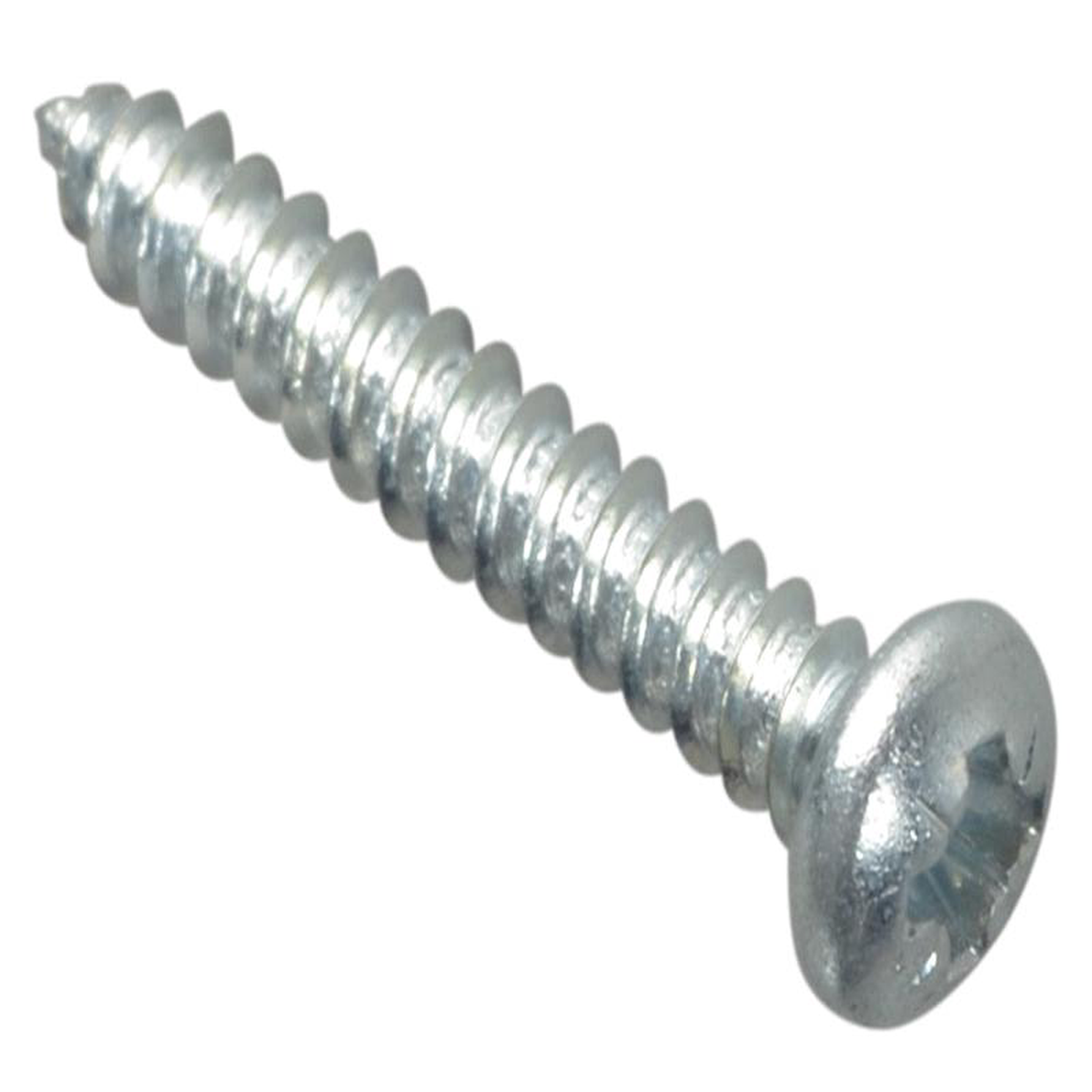 Self-Tapping Screw Pozi Compatible Pan Head ZP 34in x 4 ForgePack 50