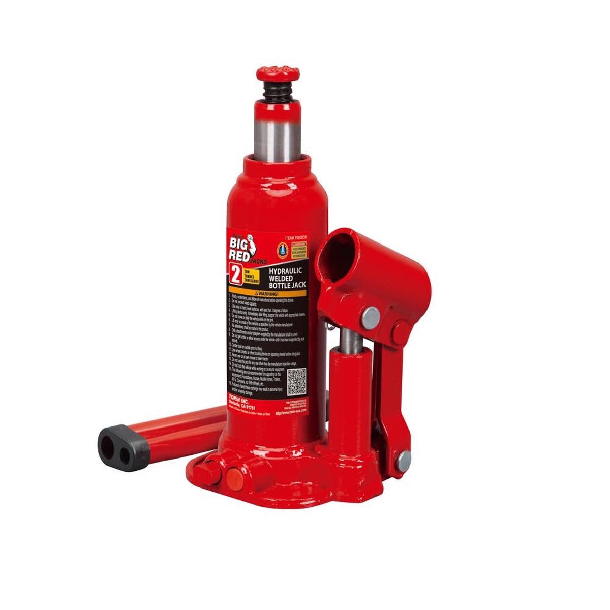 Torin T90203B Big Red Hydraulic Automotive Bottle Jack Red