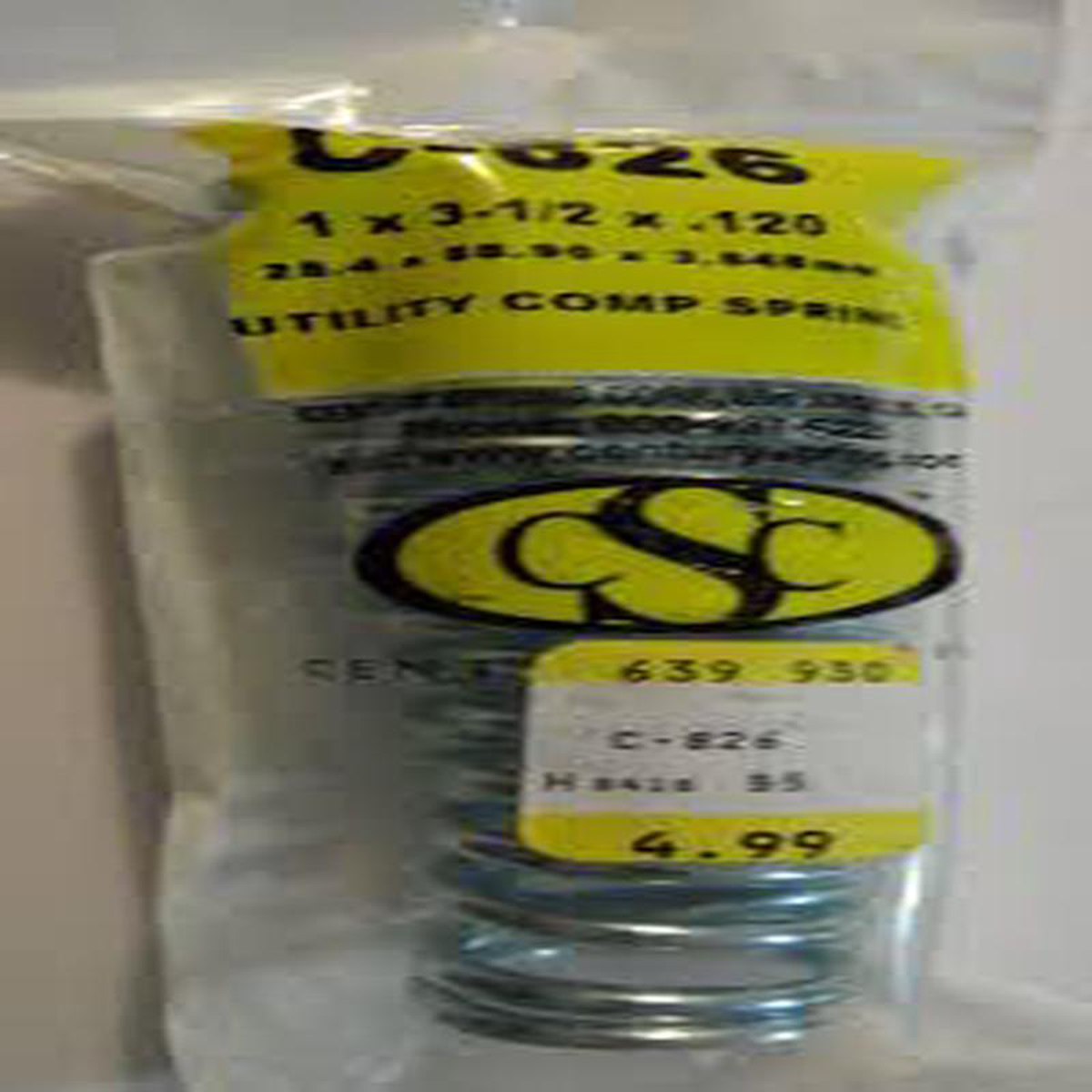 Century Spring 8211 SPRING 8211 826 (Clearance)