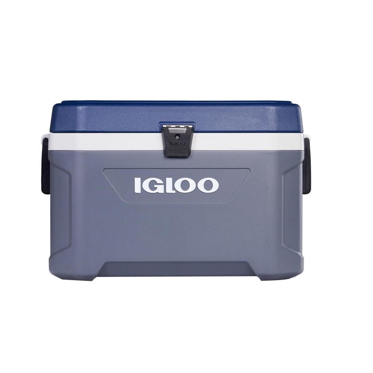 Igloo 49025 MaxCold Ice Chest BlueGray 54 Quart