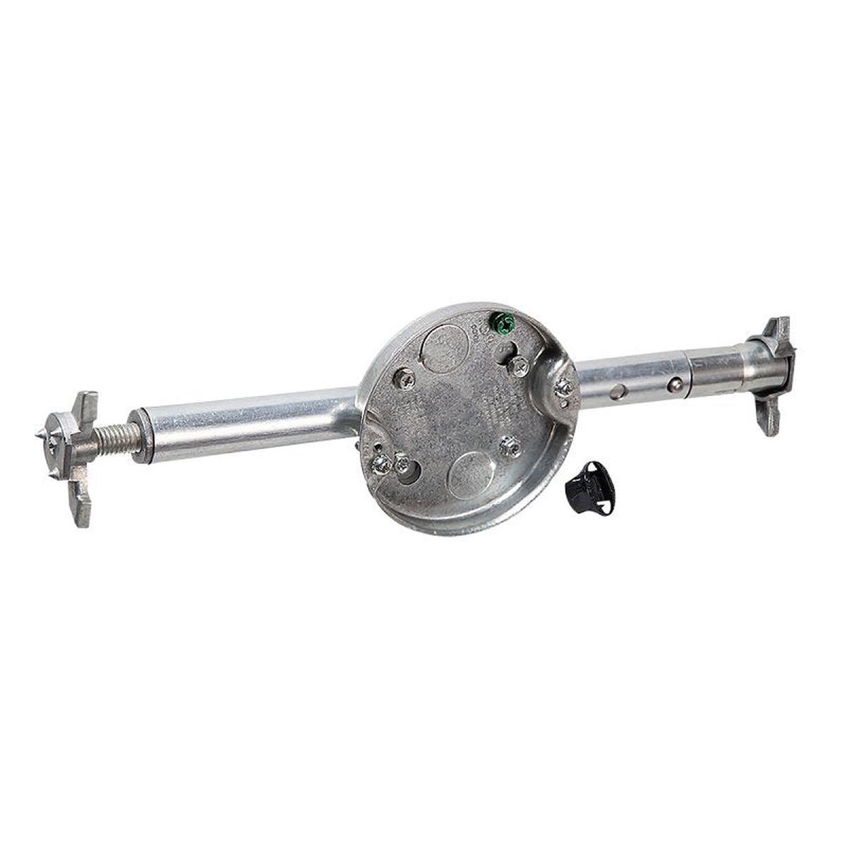 Raco Retro-Brace 939 Box Remodeling Kit 1-12 in D 0-Gang 2-Knockout Steel