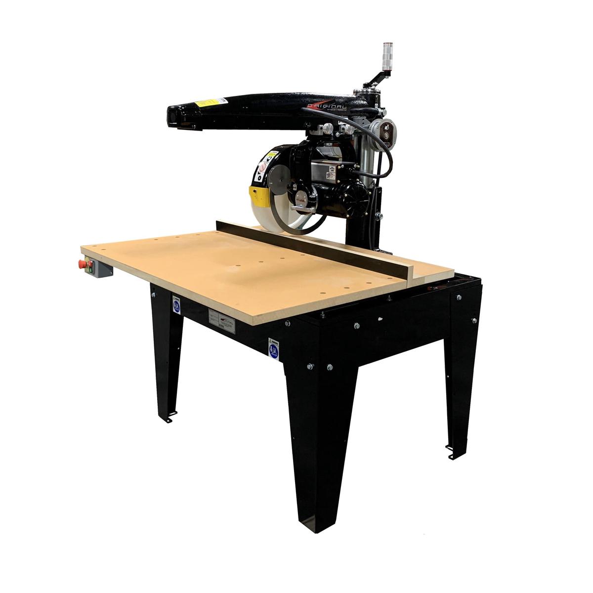 Radial Arm Saw with 14 Blade and 16 Crosscut 5HP 3PH 208230V