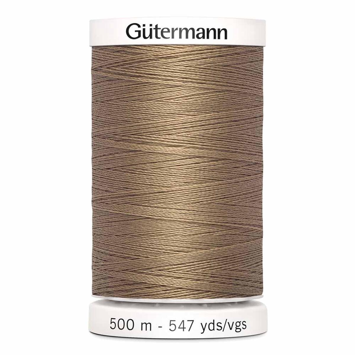 Gutermann Sew-All Polyester Thread (500 m) - Tan - 536