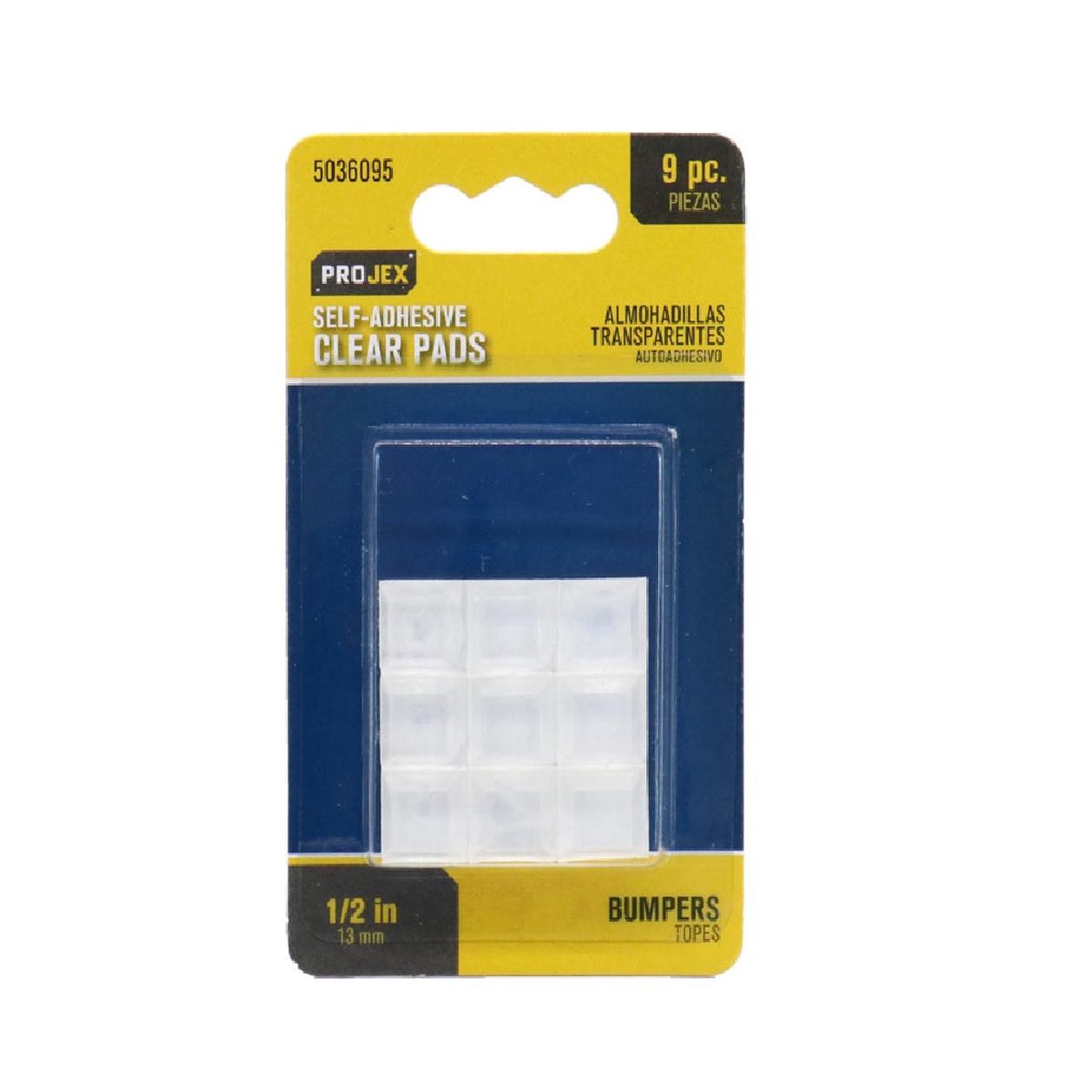 Projex 9562ACE Self Adhesive Square Bumper Pad Vinyl