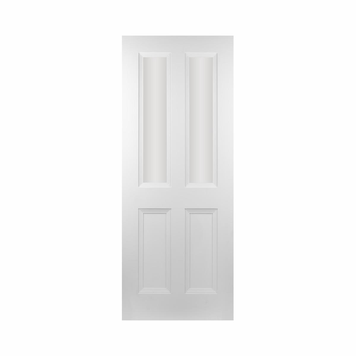 SEADEC Oxford White 2 Panel 2 Glass Unglazed White Primed (42MM)