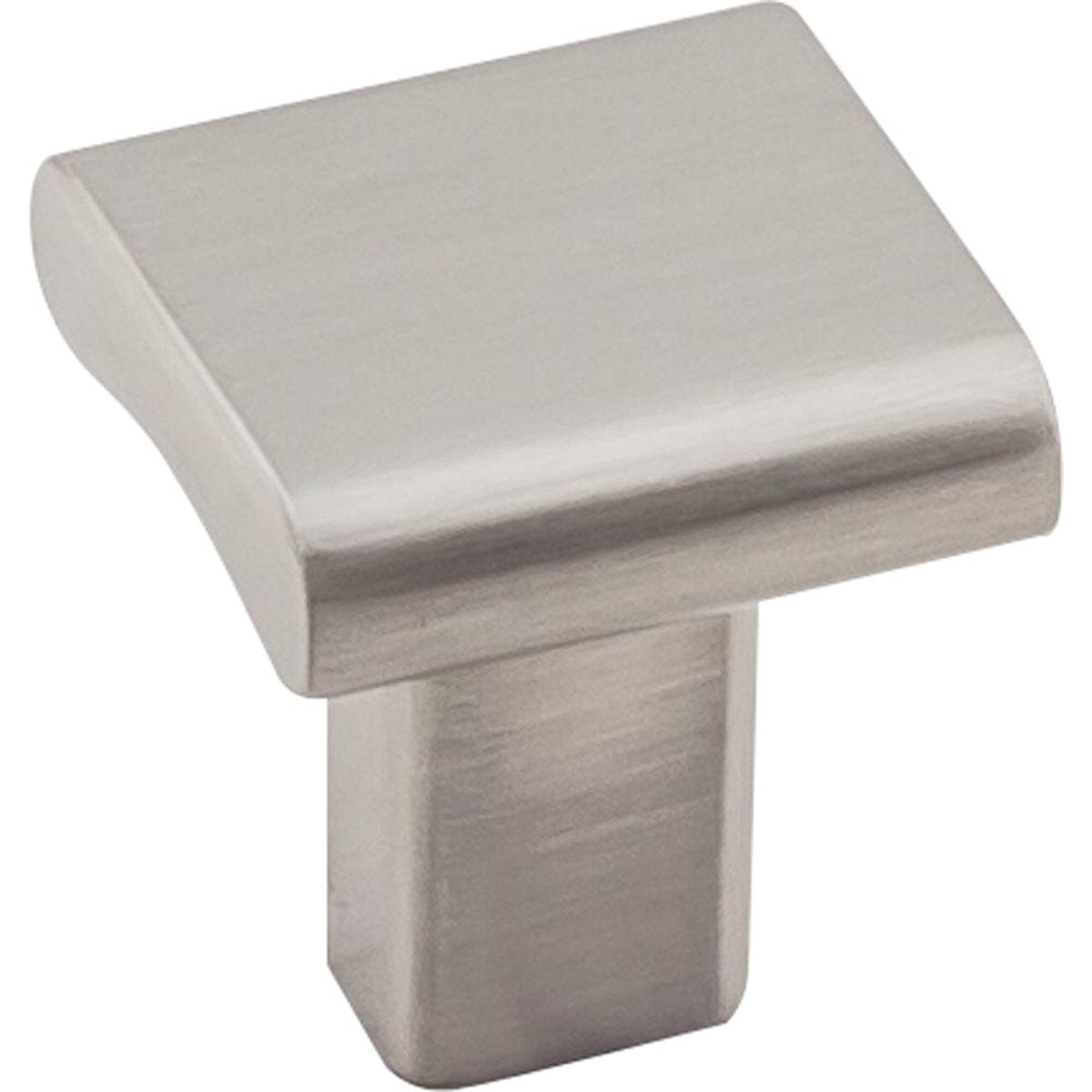 Park Knob 1 OL Satin Nickel