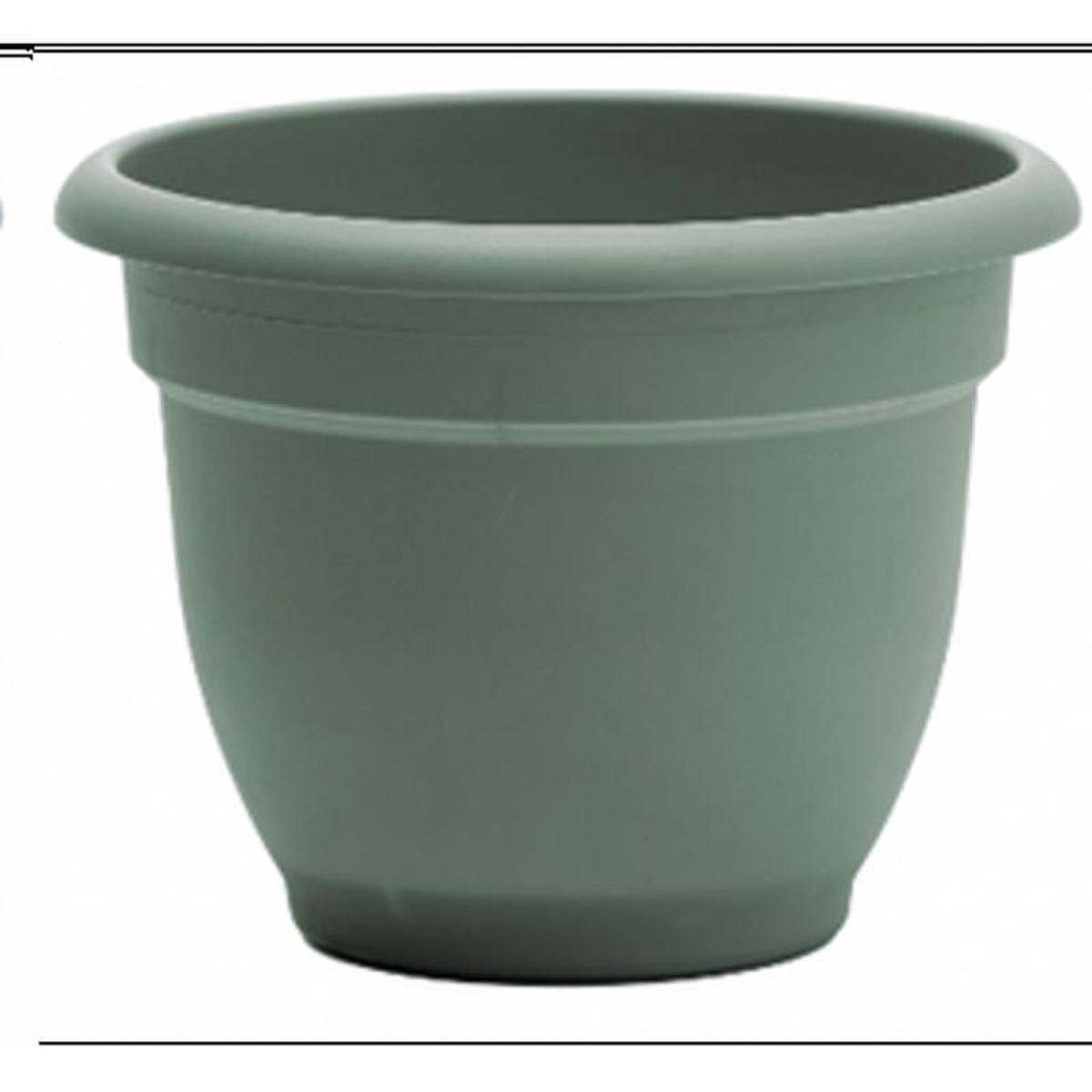 Bloem Ariana 525 in H X 65 in W X 6 in D Plastic Traditional Planter Living Green