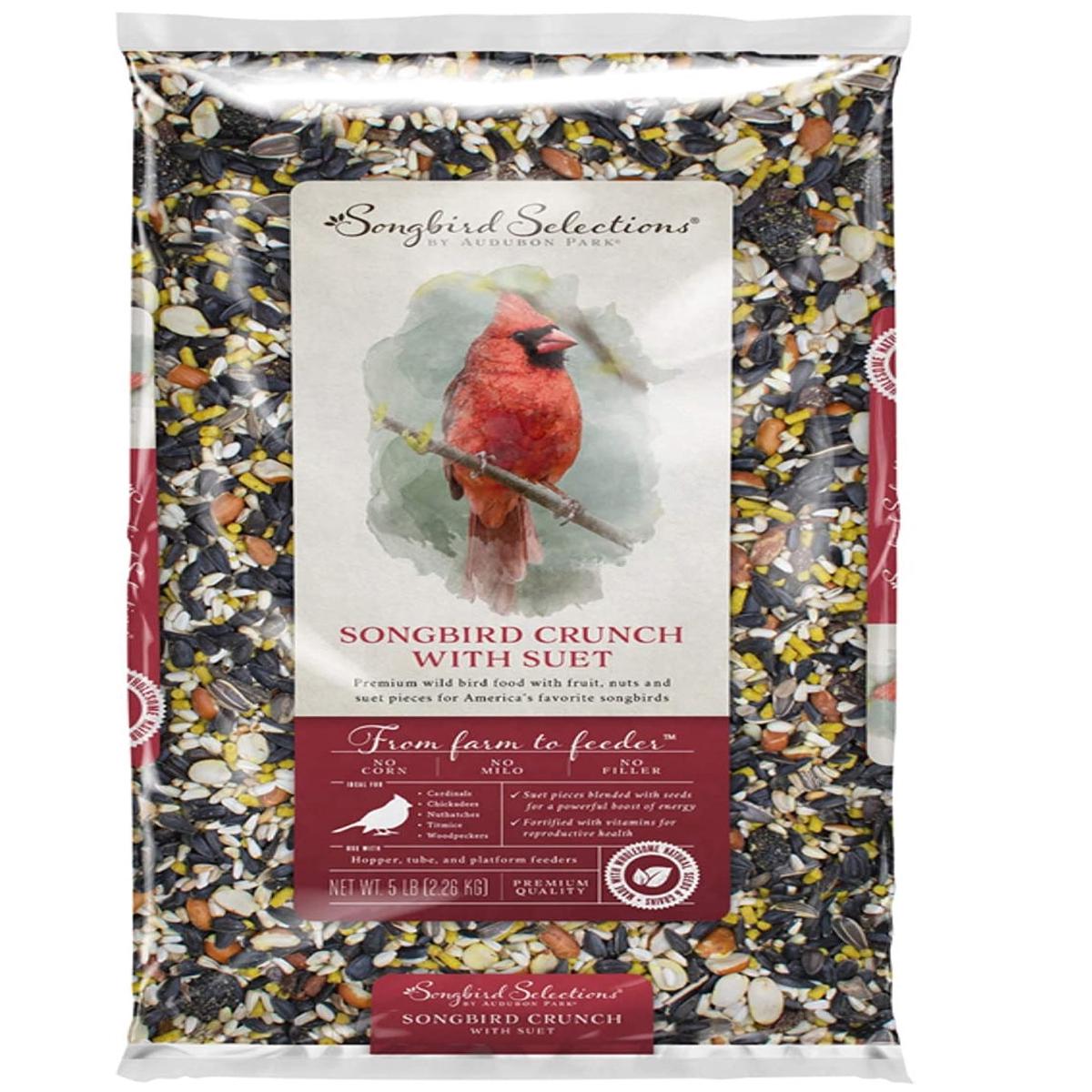 Songbird Selections 13625 Songbird Crunch Wild Bird Food 5 Lbs