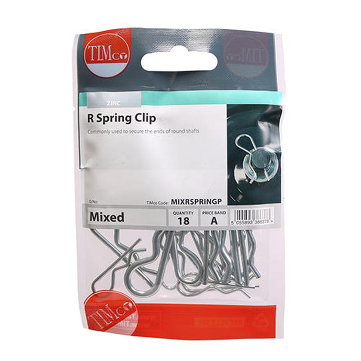 TIMCO Mixed R Spring Clips 8211 Mixed